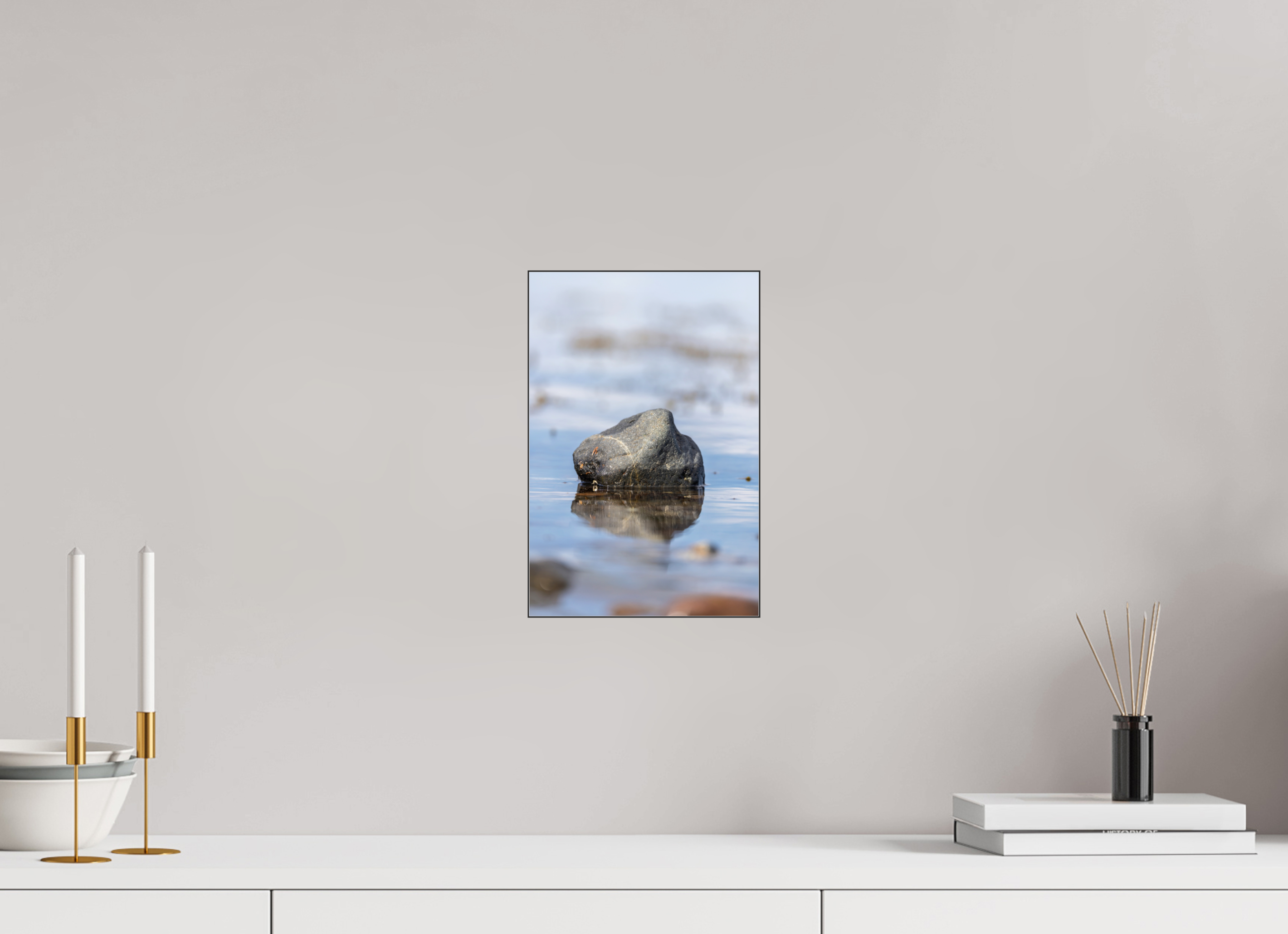 20 x 30 cm, Foto-Abzug hinter Acrylglas glänzend Balance