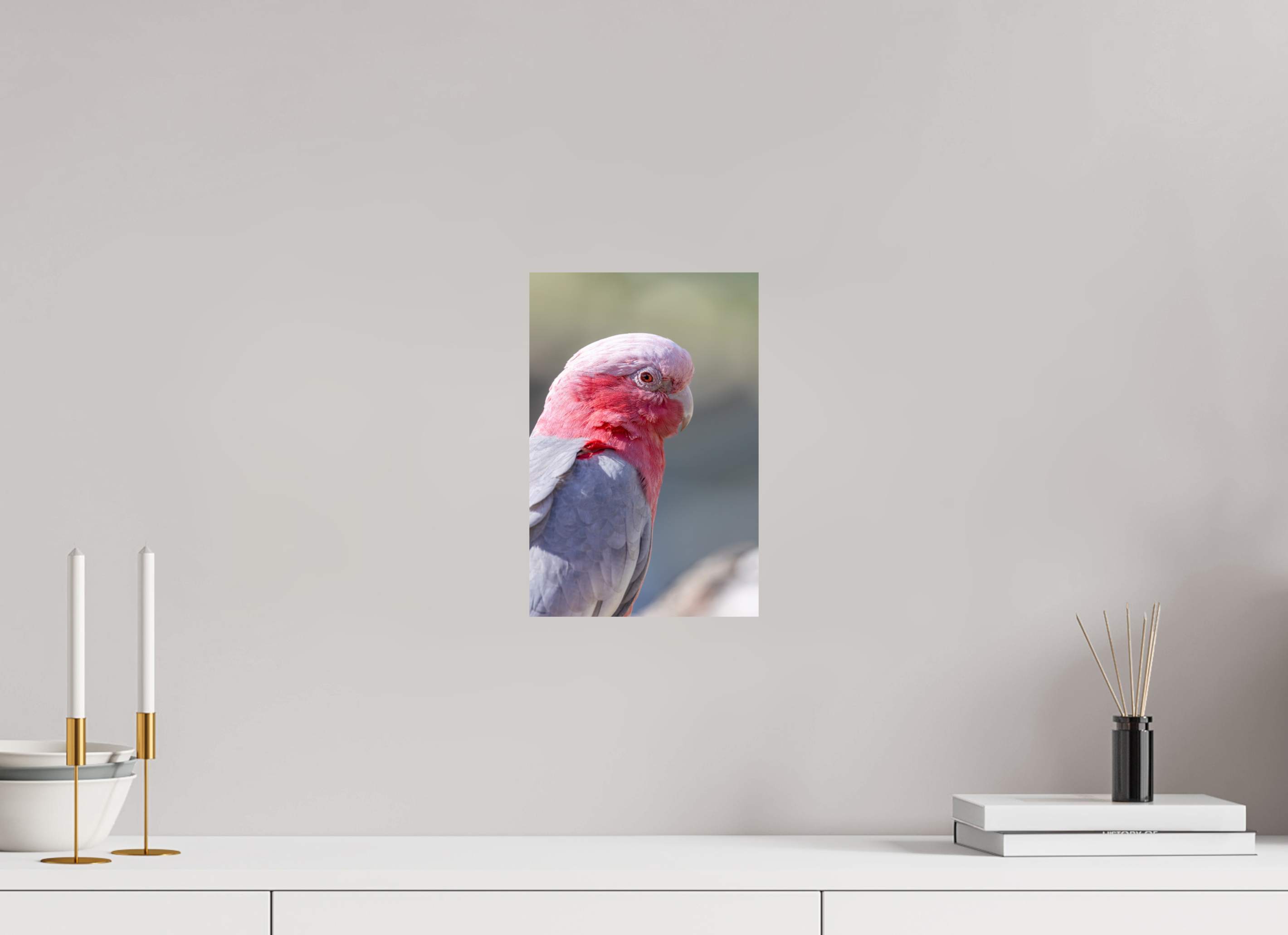 20 x 30 cm, Fine Art Print auf Alu-Dibond Pink Elegance