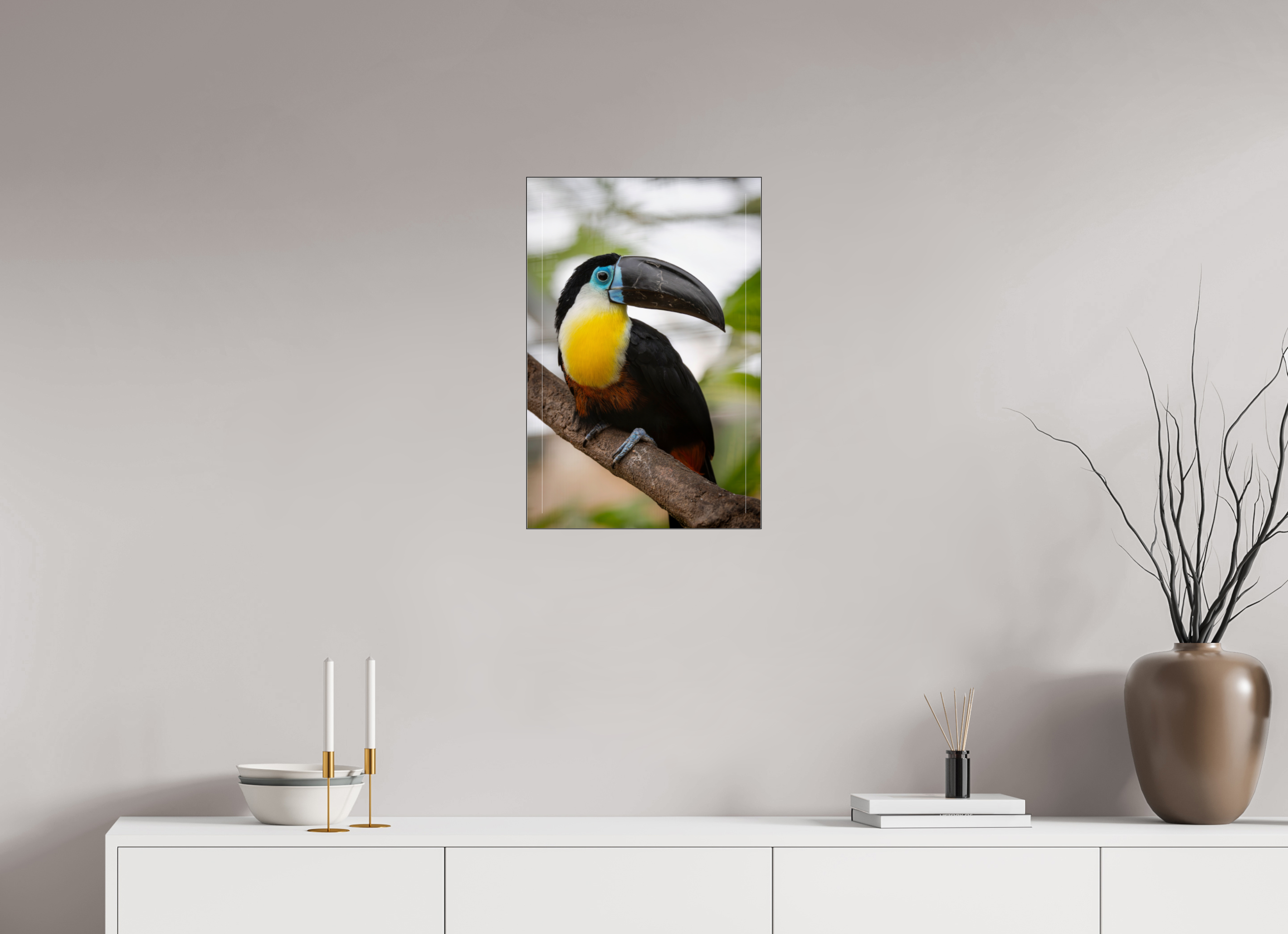 40 x 60 cm, Foto-Abzug hinter Acrylglas glänzend Tropical Wonder