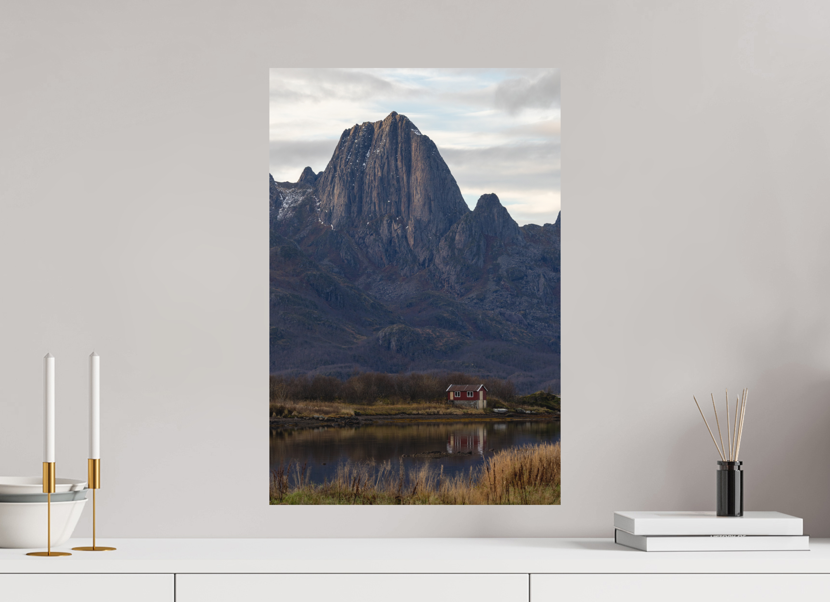 40 x 60 cm, Fine-Art Matt Mountain Refuge