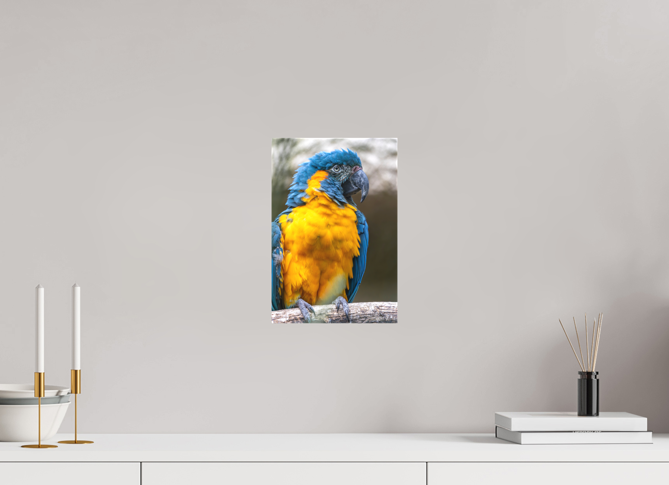 20 x 30 cm, Leinwand Azure Majesty