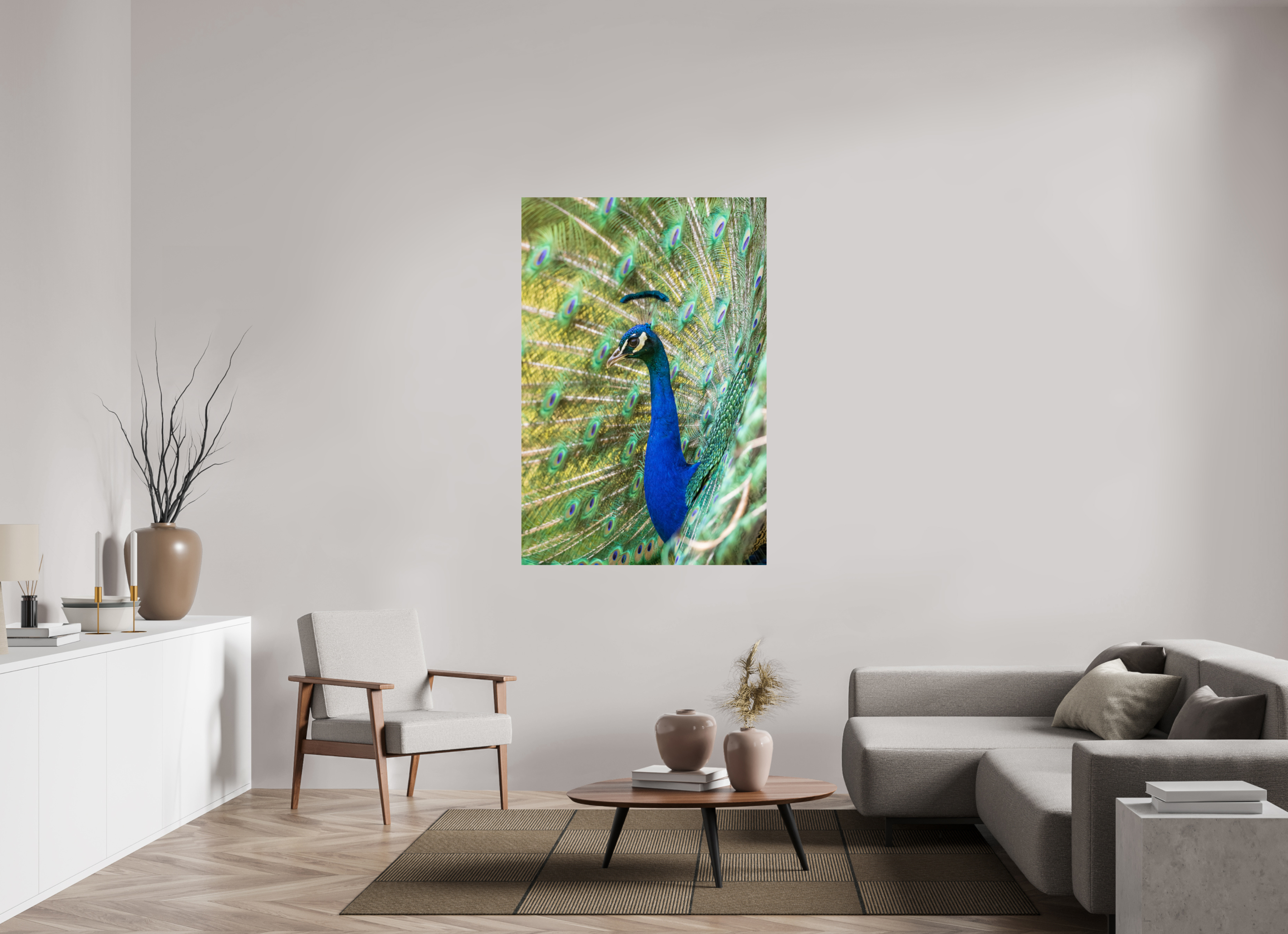 100 x 150 cm, Fine Art Print auf Alu-Dibond Majestic Profile