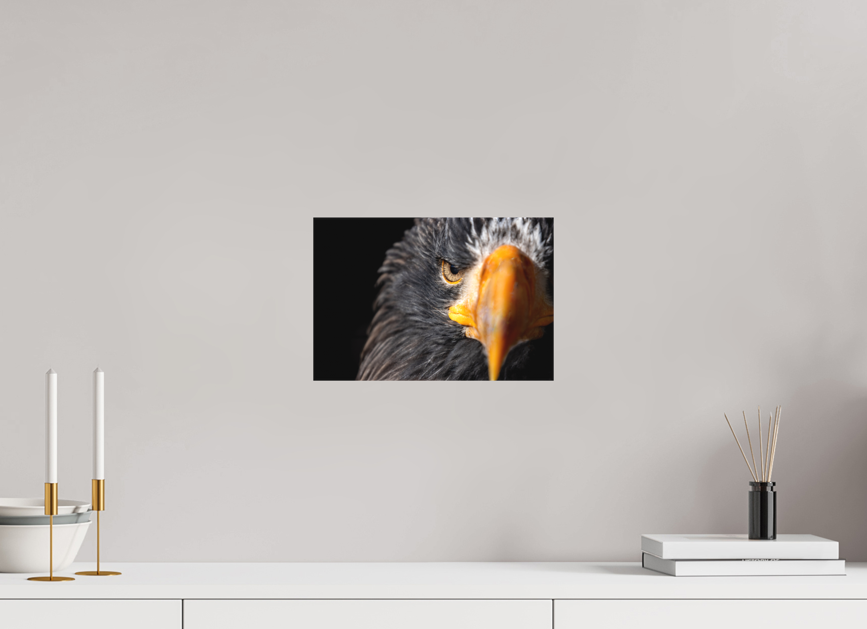 30 x 20 cm, Leinwand Piercing Gaze