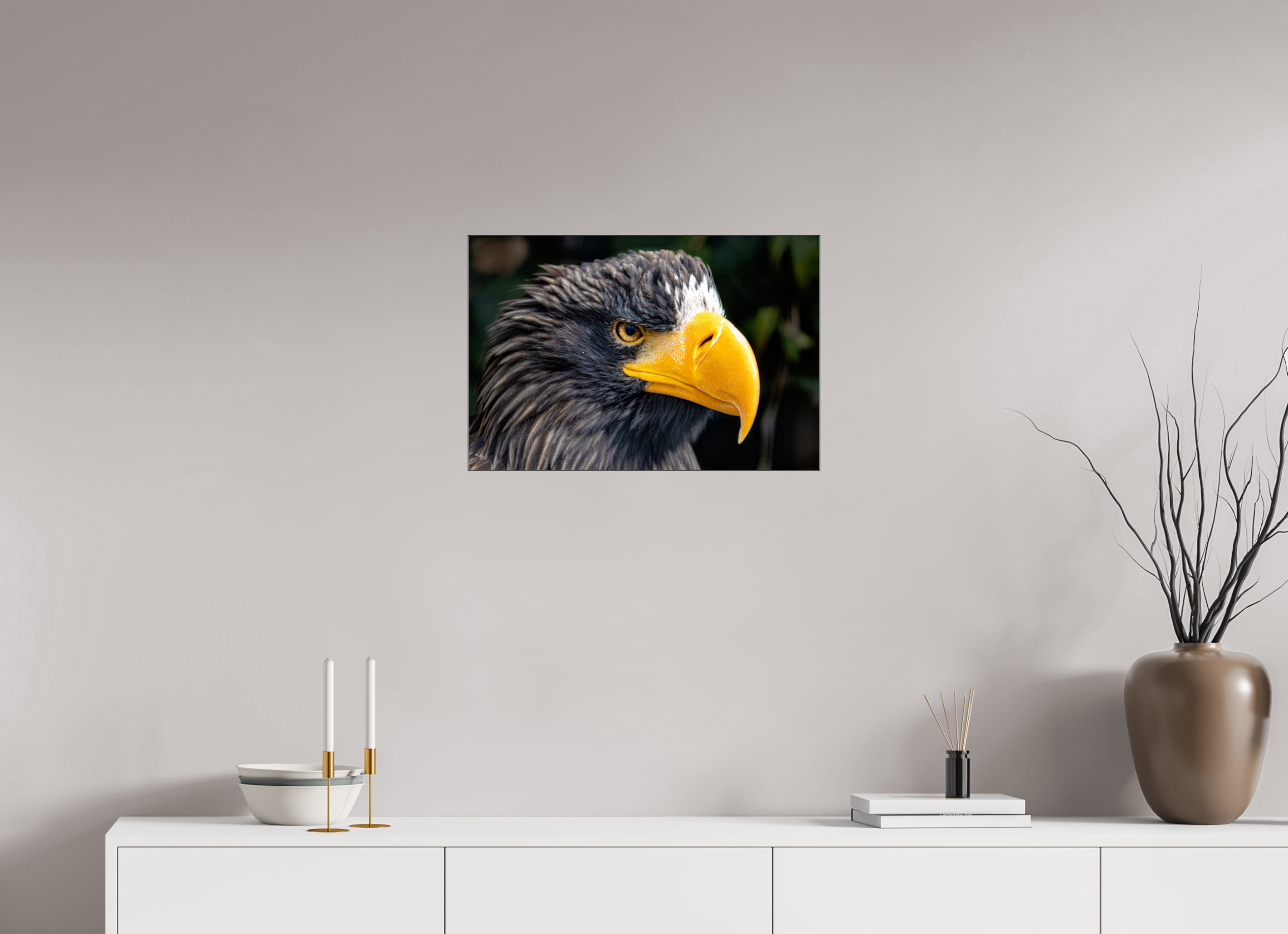 60 x 40 cm, Foto-Abzug hinter Acrylglas glänzend Imperial Gaze