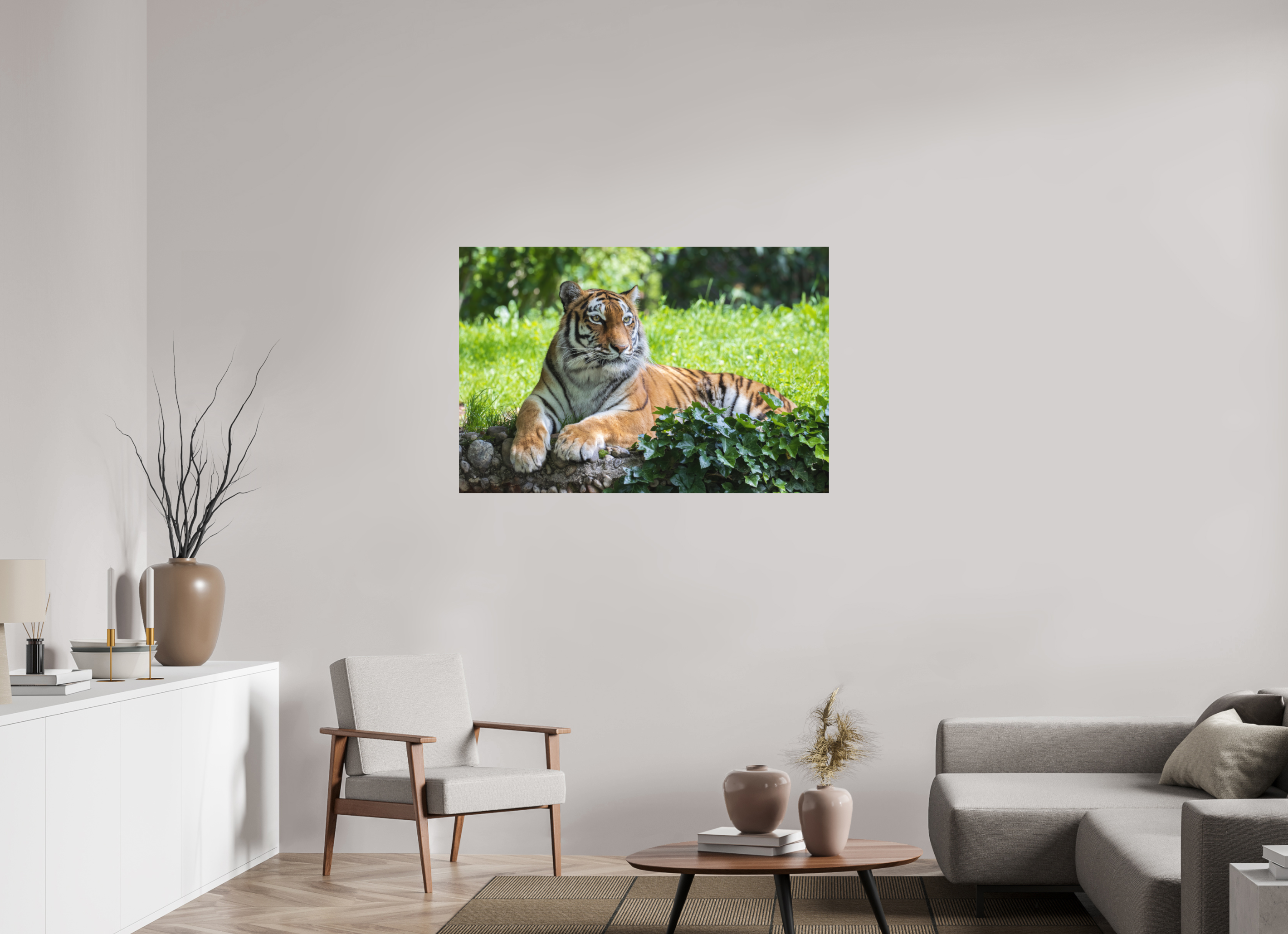 120 x 80 cm, Fine-Art Print Matt Resting Predator