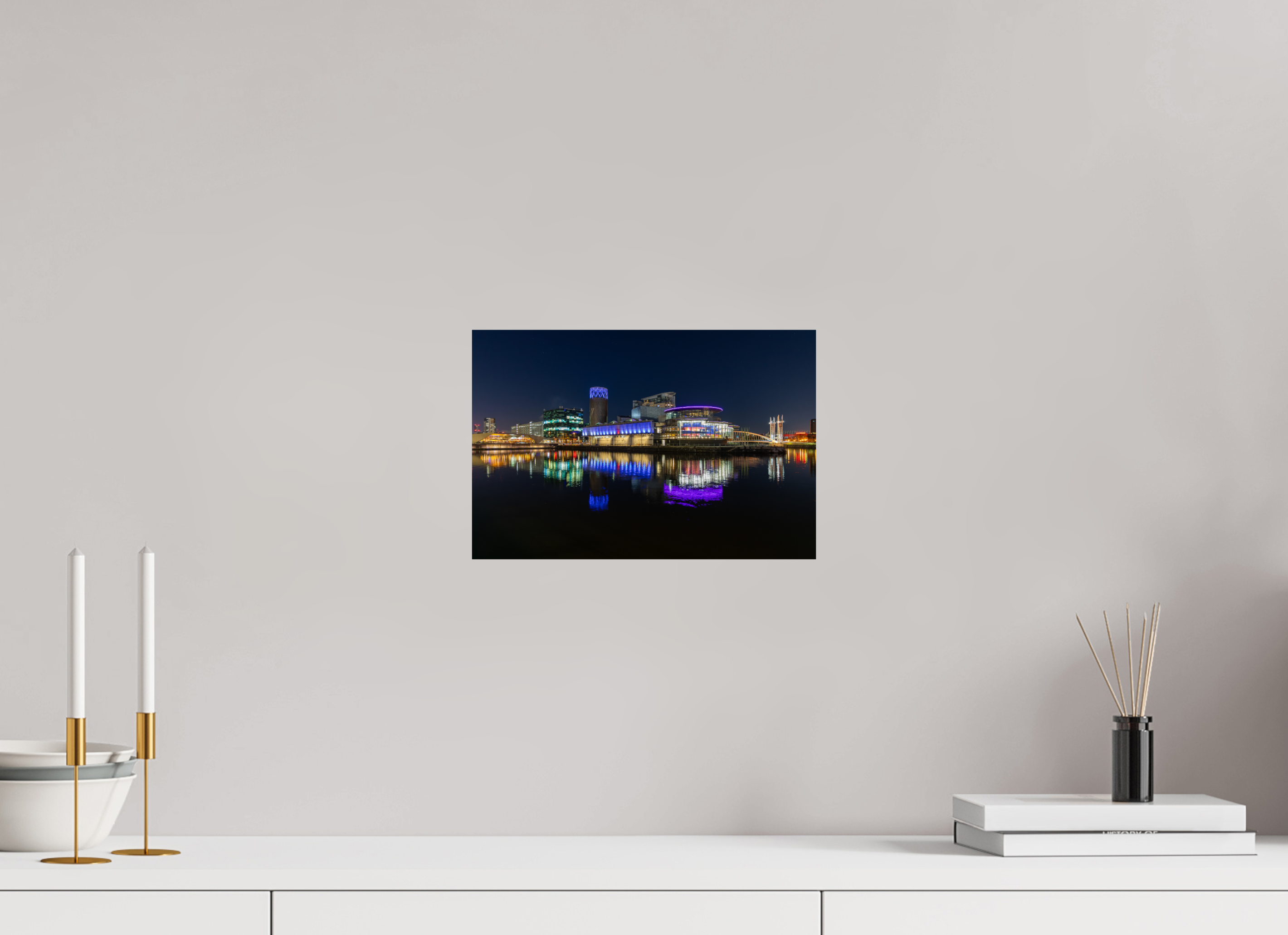 30 x 20 cm, Fine Art Print auf Alu-Dibond Urban Reflections