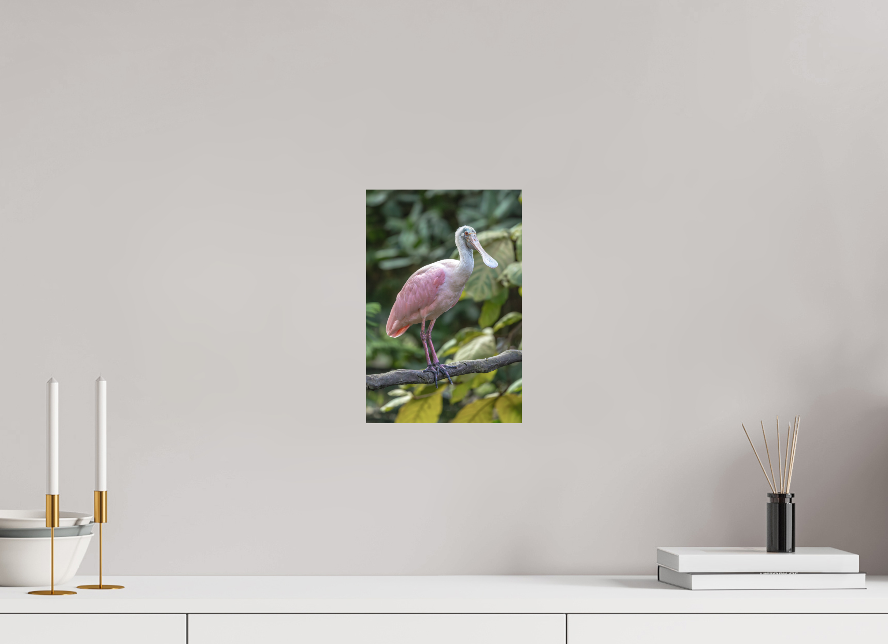 20 x 30 cm, Fine-Art Print Matt Perched in Pink