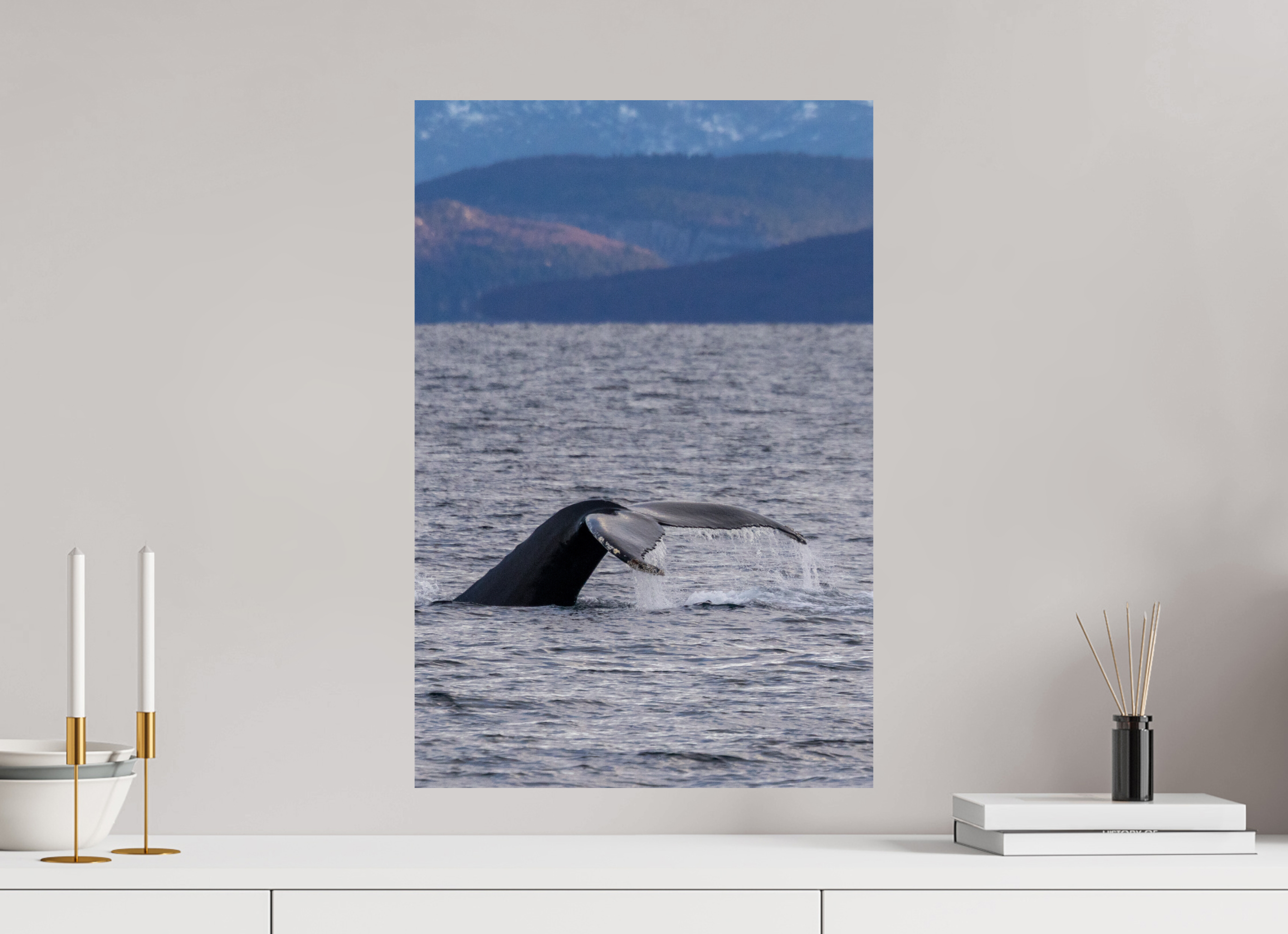 40 x 60 cm, Fine Art Print auf Alu-Dibond Into the Deep