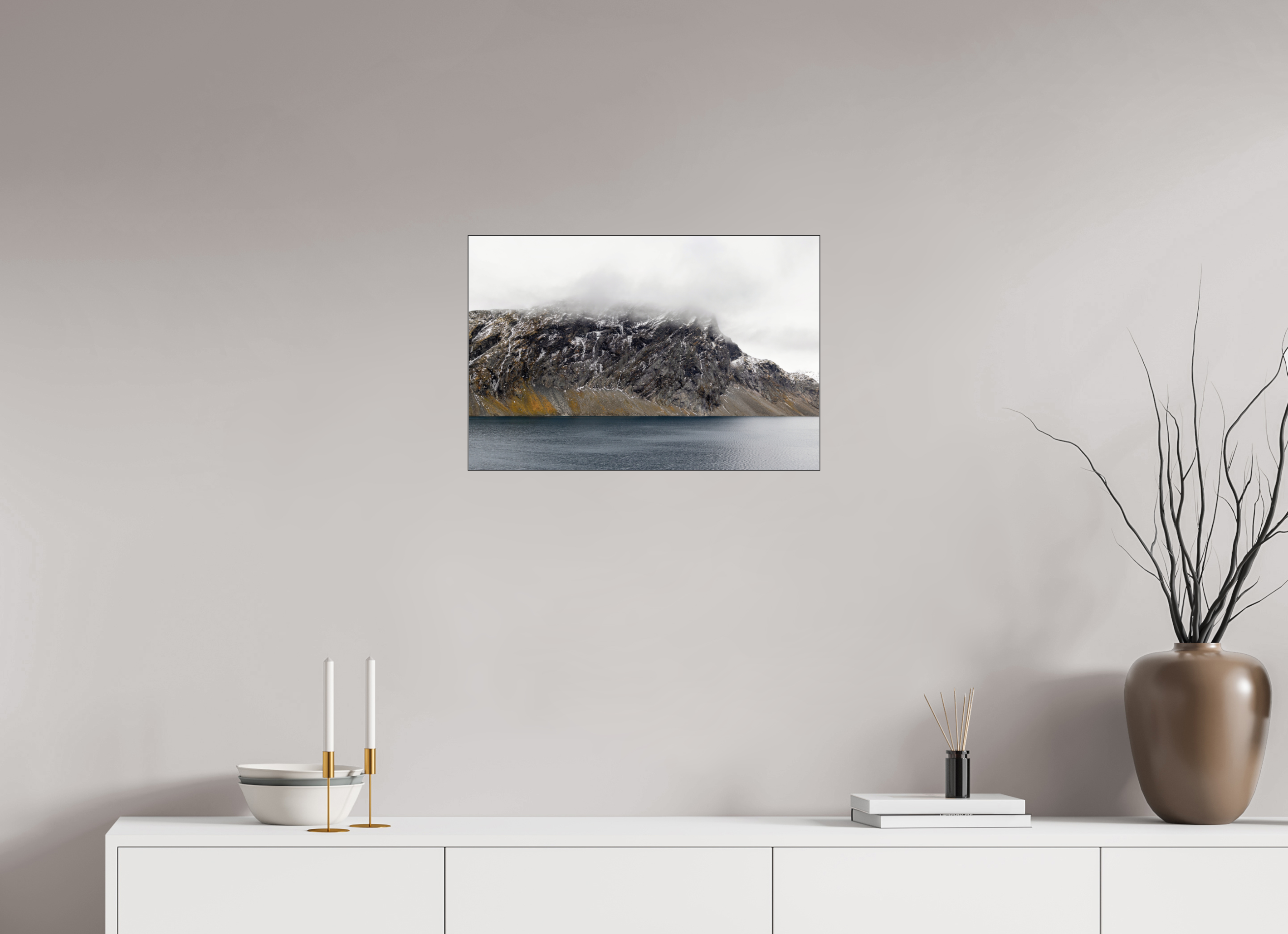 60 x 40 cm, Foto-Abzug hinter Acrylglas glänzend Echoes of Stone