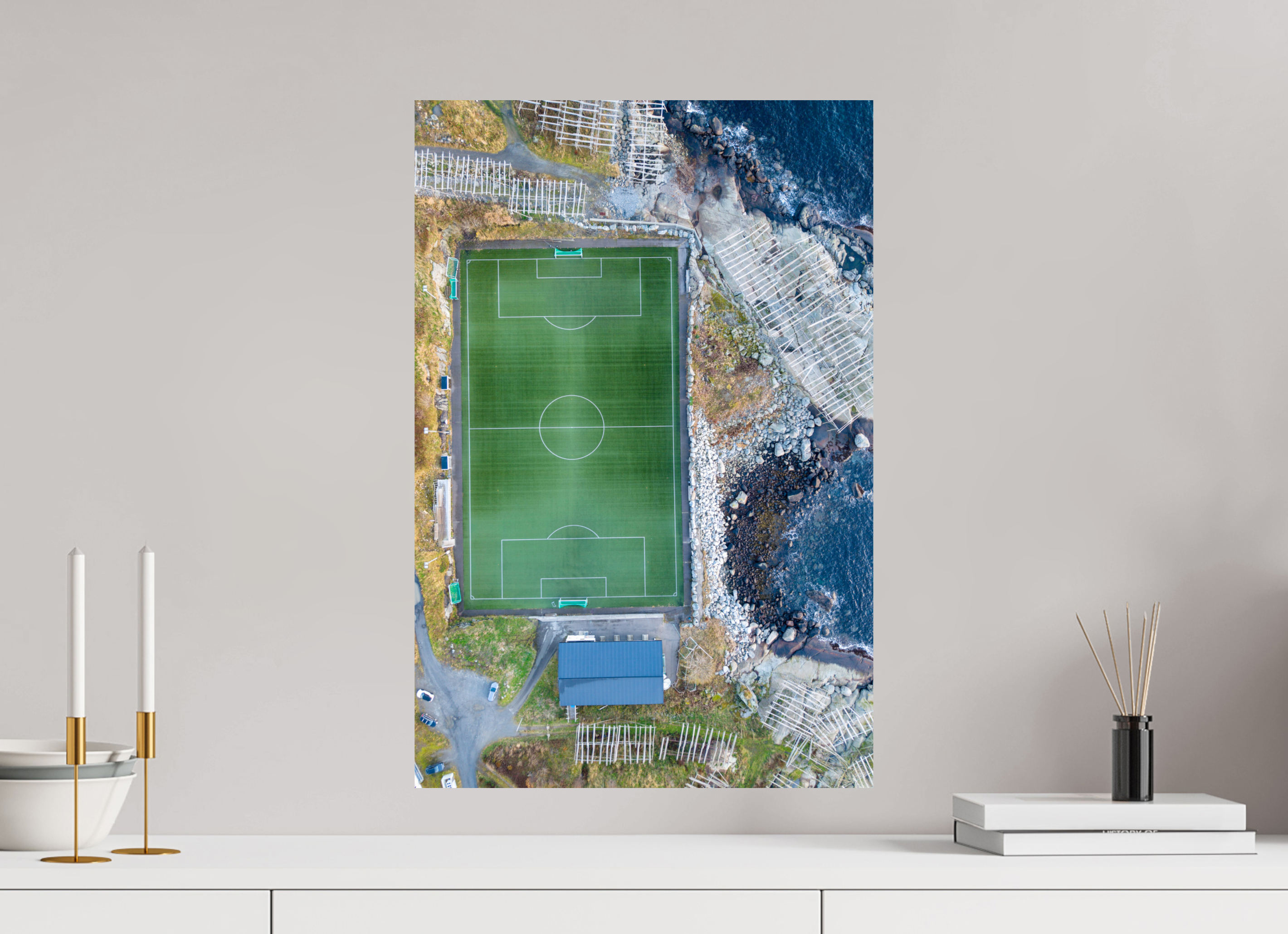 40 x 60 cm, Fine Art Print auf Alu-Dibond Play by the Sea