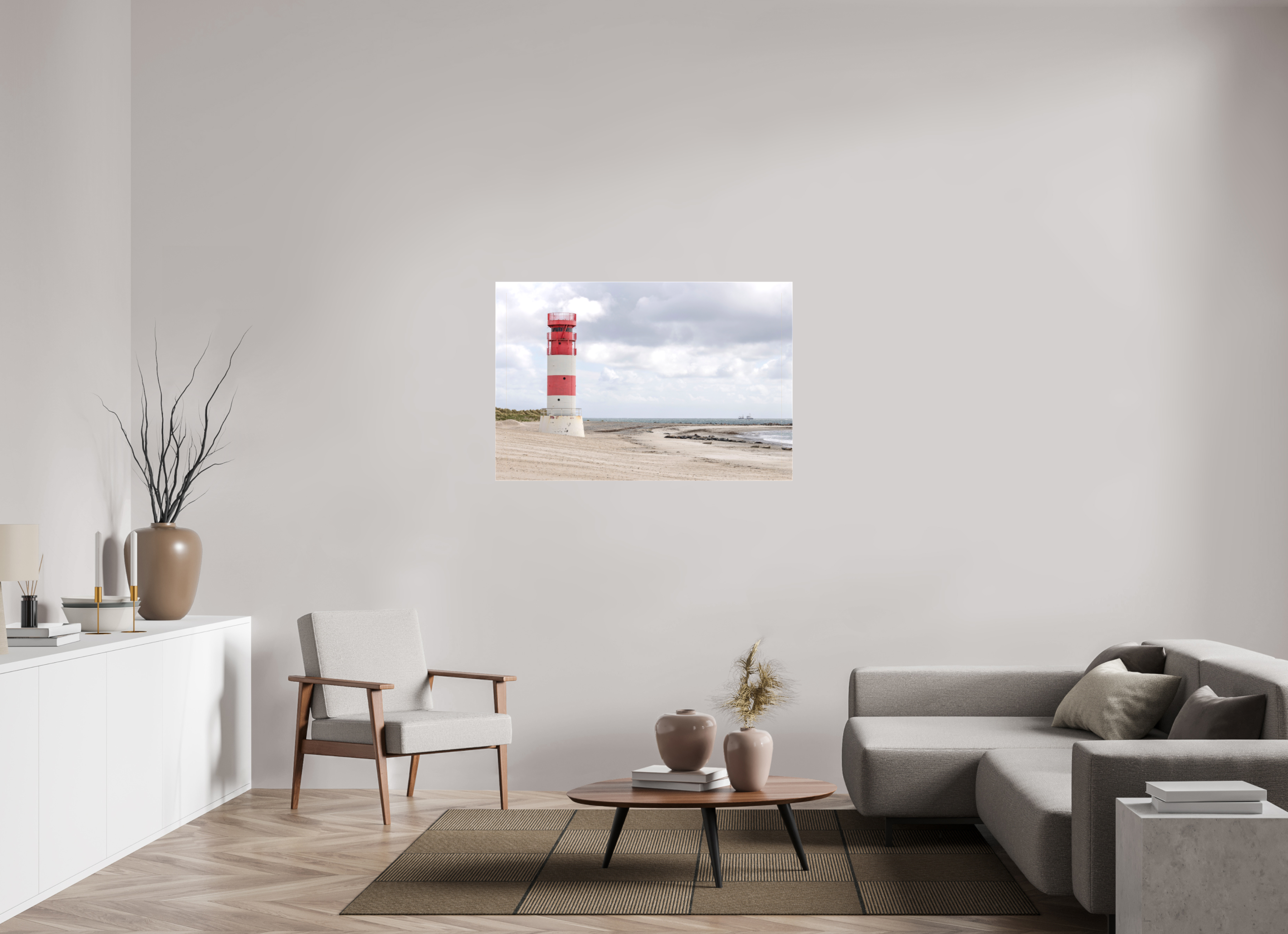 120 x 80 cm, Leinwand Coastal Sanctuary