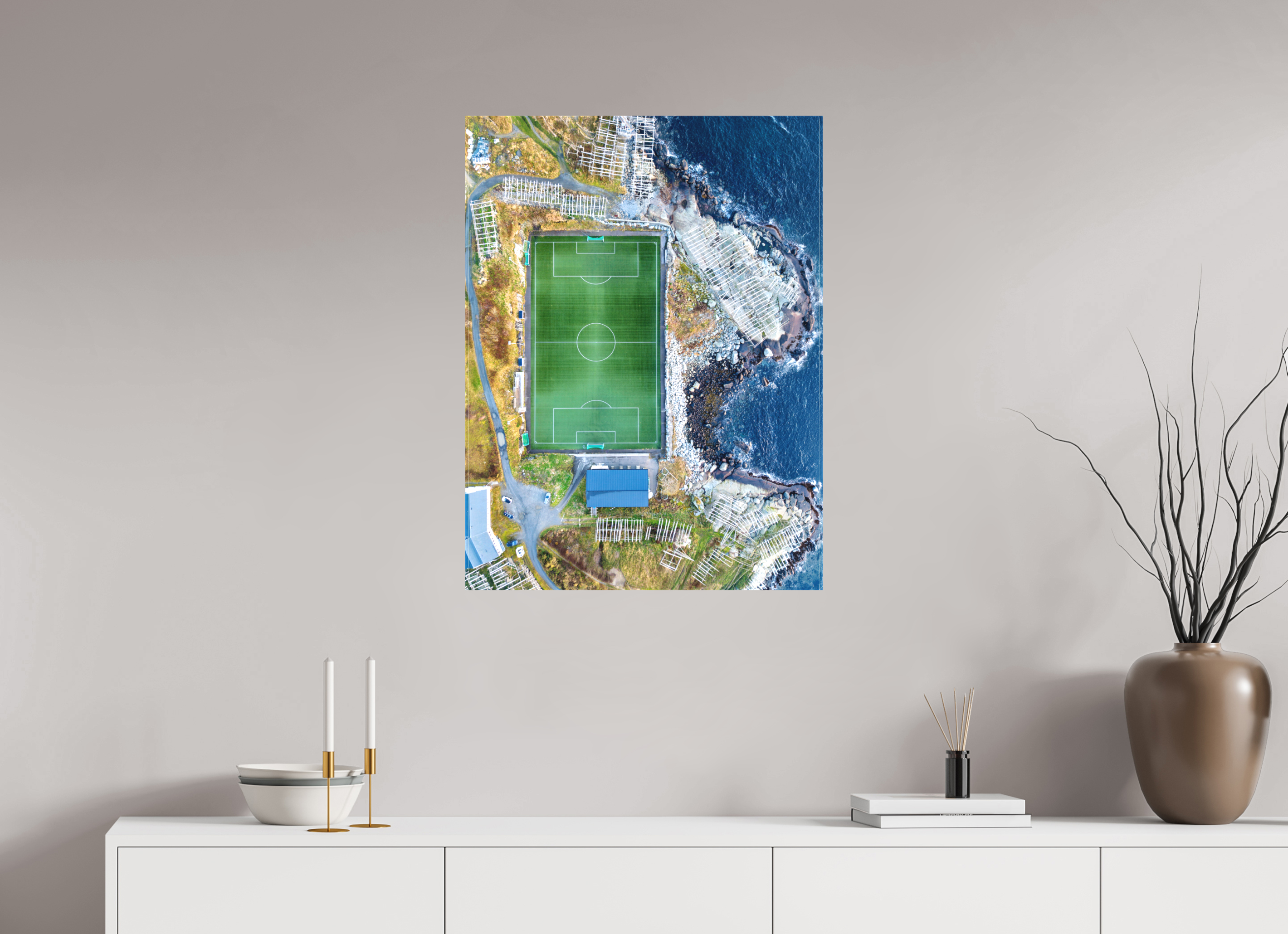 60 x 80 cm, Leinwand Play by the Sea