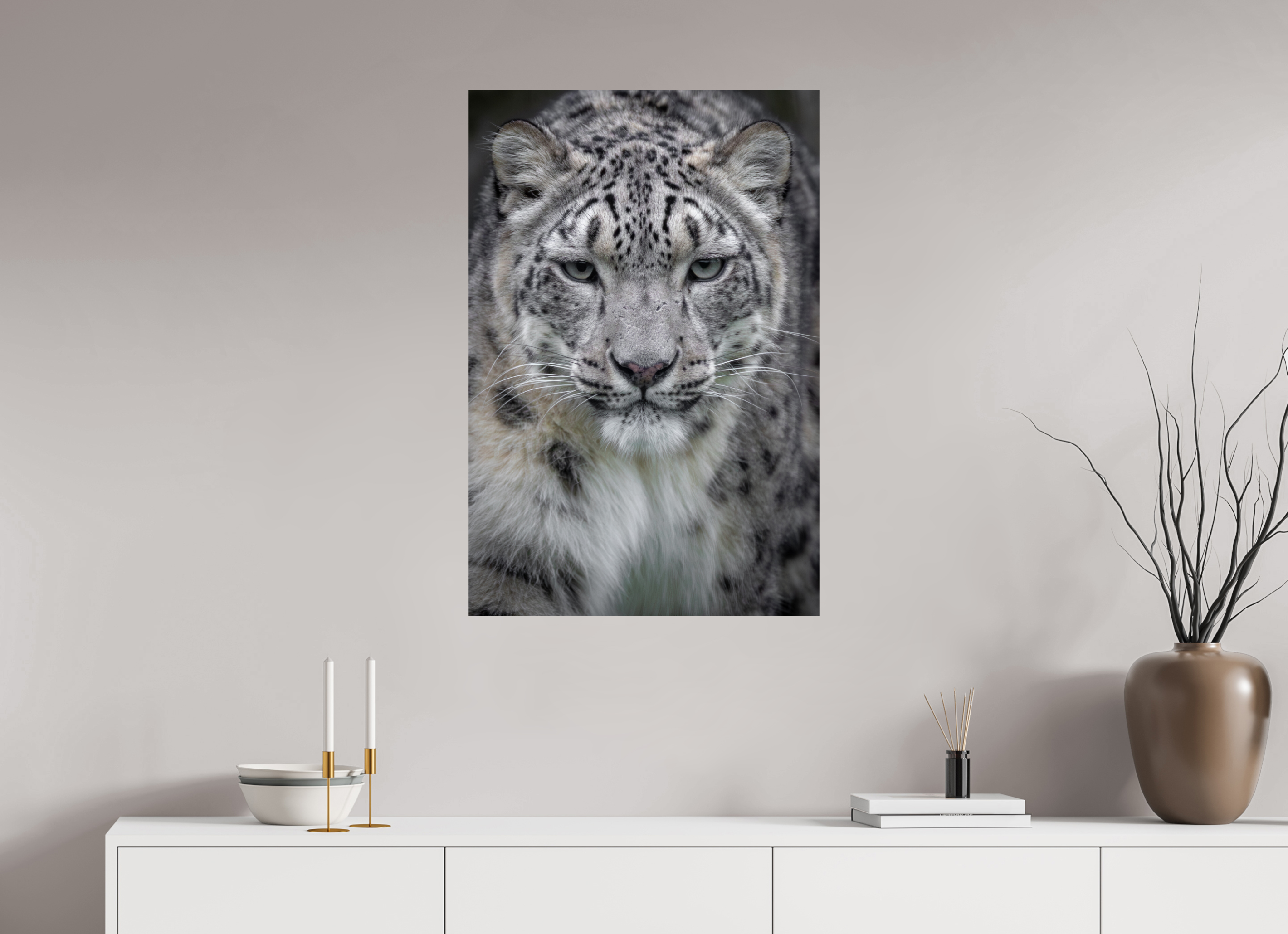 60 x 90 cm, Fine Art Print auf Alu-Dibond Unbroken Gaze