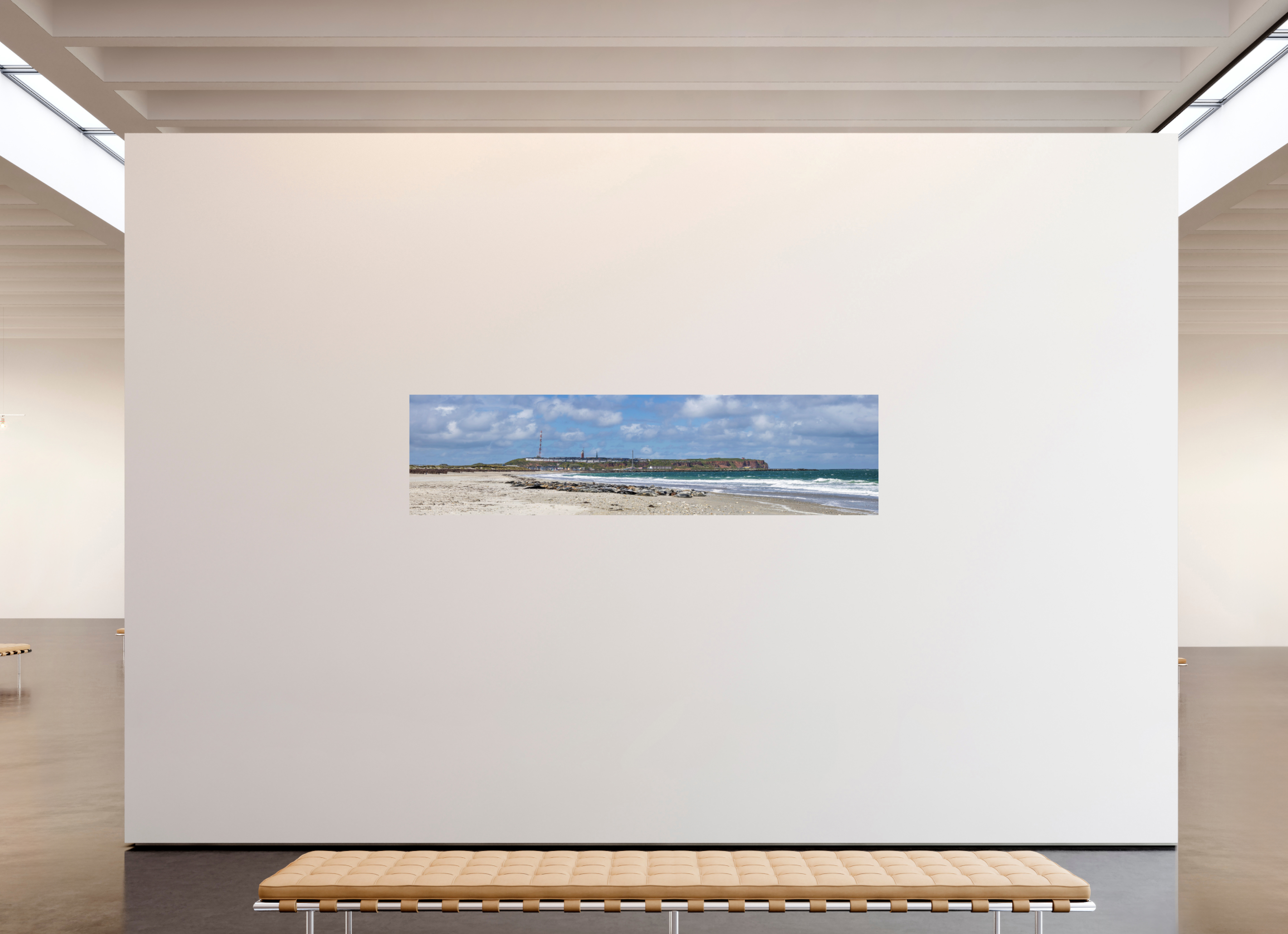 233,5 x 60 cm, Fine Art Print auf Alu-Dibond Where the Wild Coast Rests