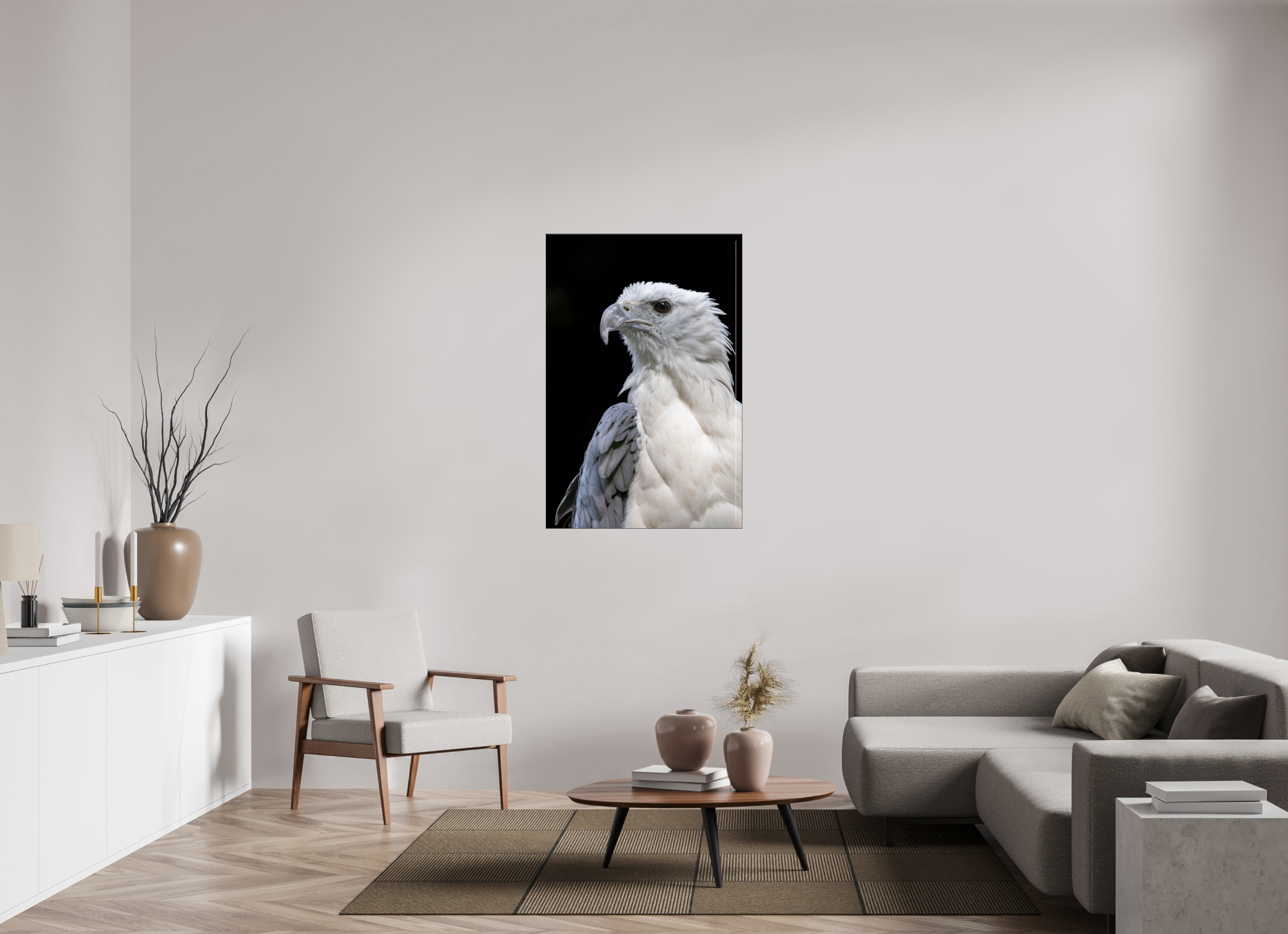 80 x 120 cm, Foto-Abzug hinter Acrylglas glänzend Sovereign Silence