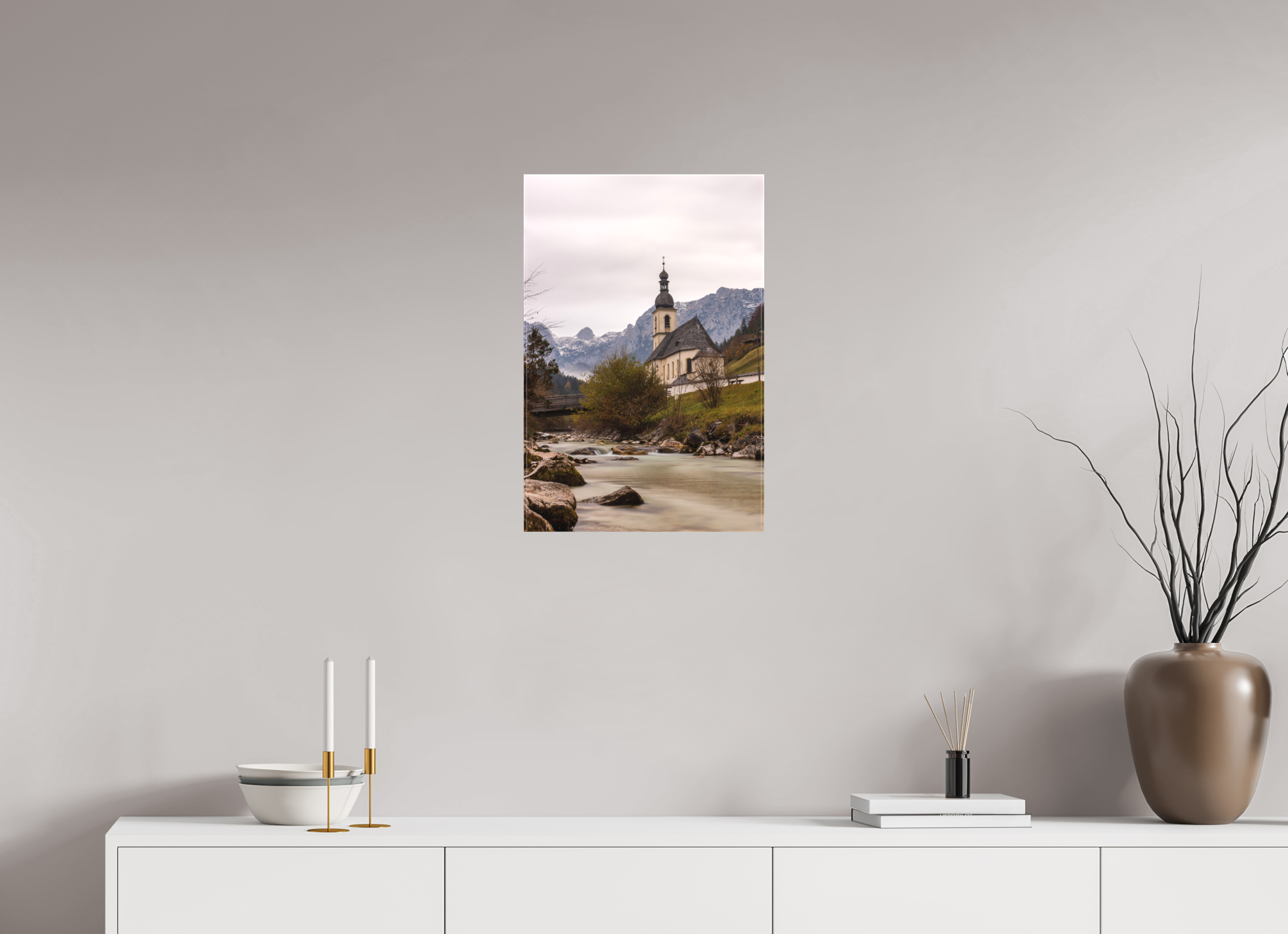 40 x 60 cm, Leinwand Sacred Stream