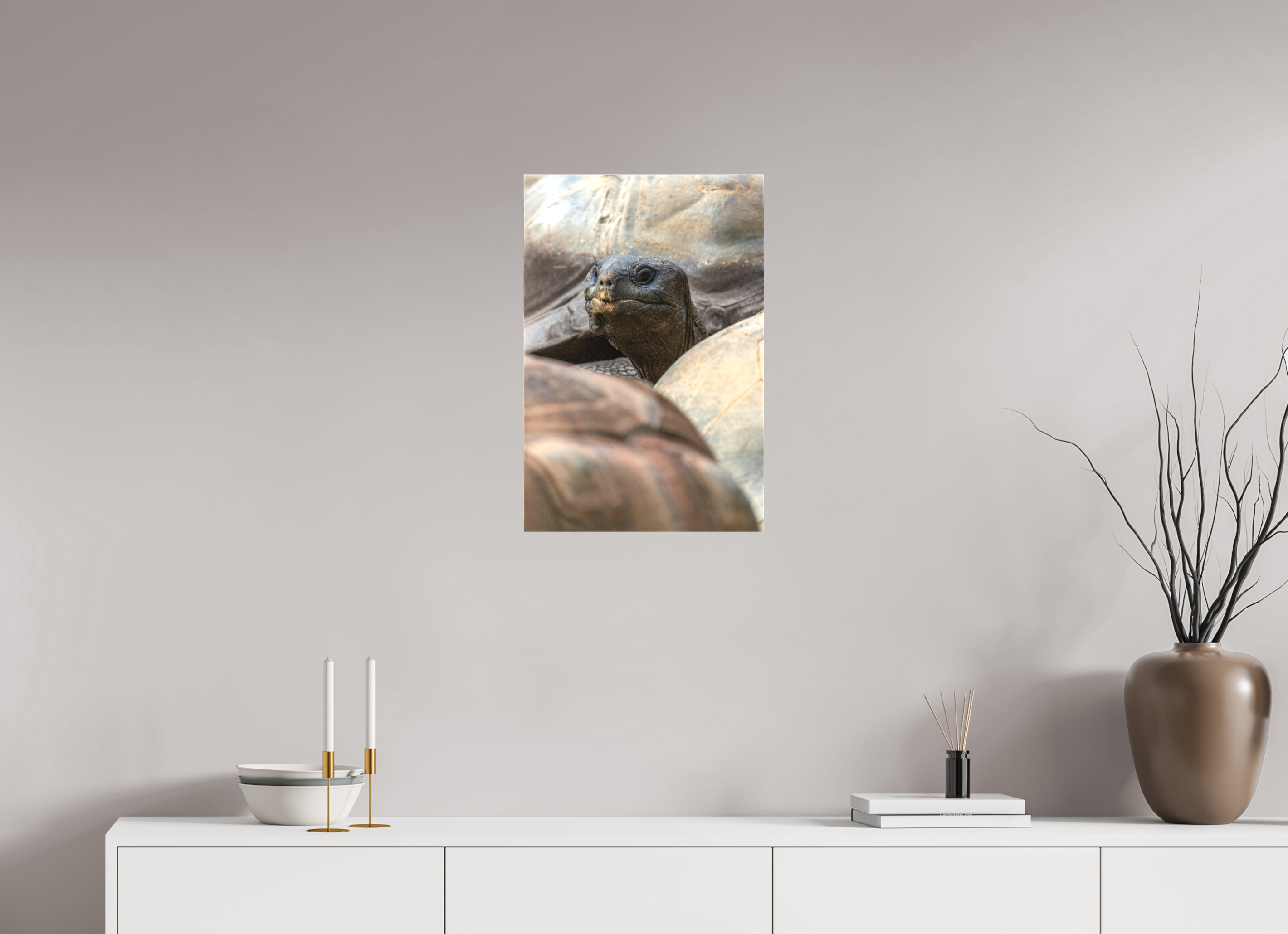 40 x 60 cm, Leinwand Peekaboo Giant