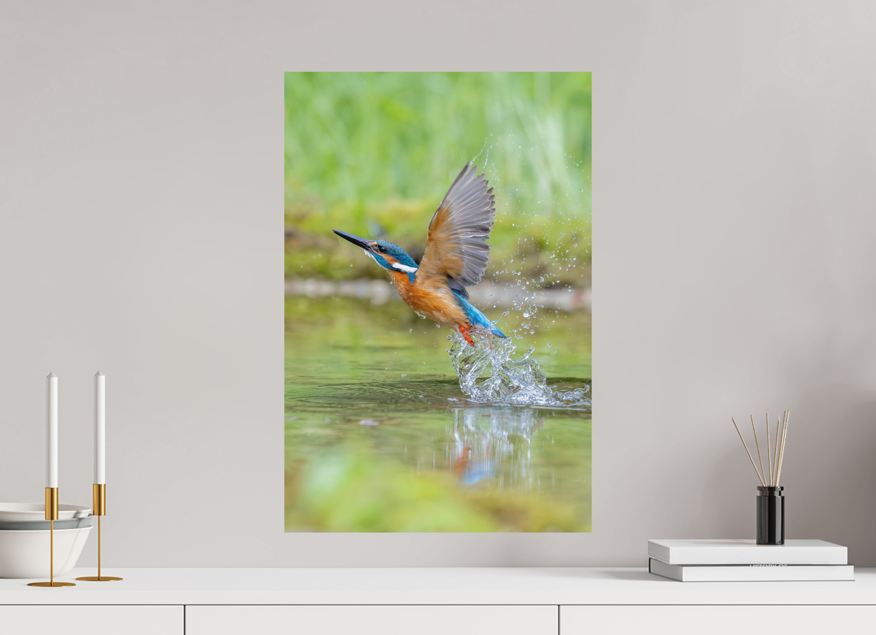 40 x 60 cm, Fine-Art Matt Splash of Freedom