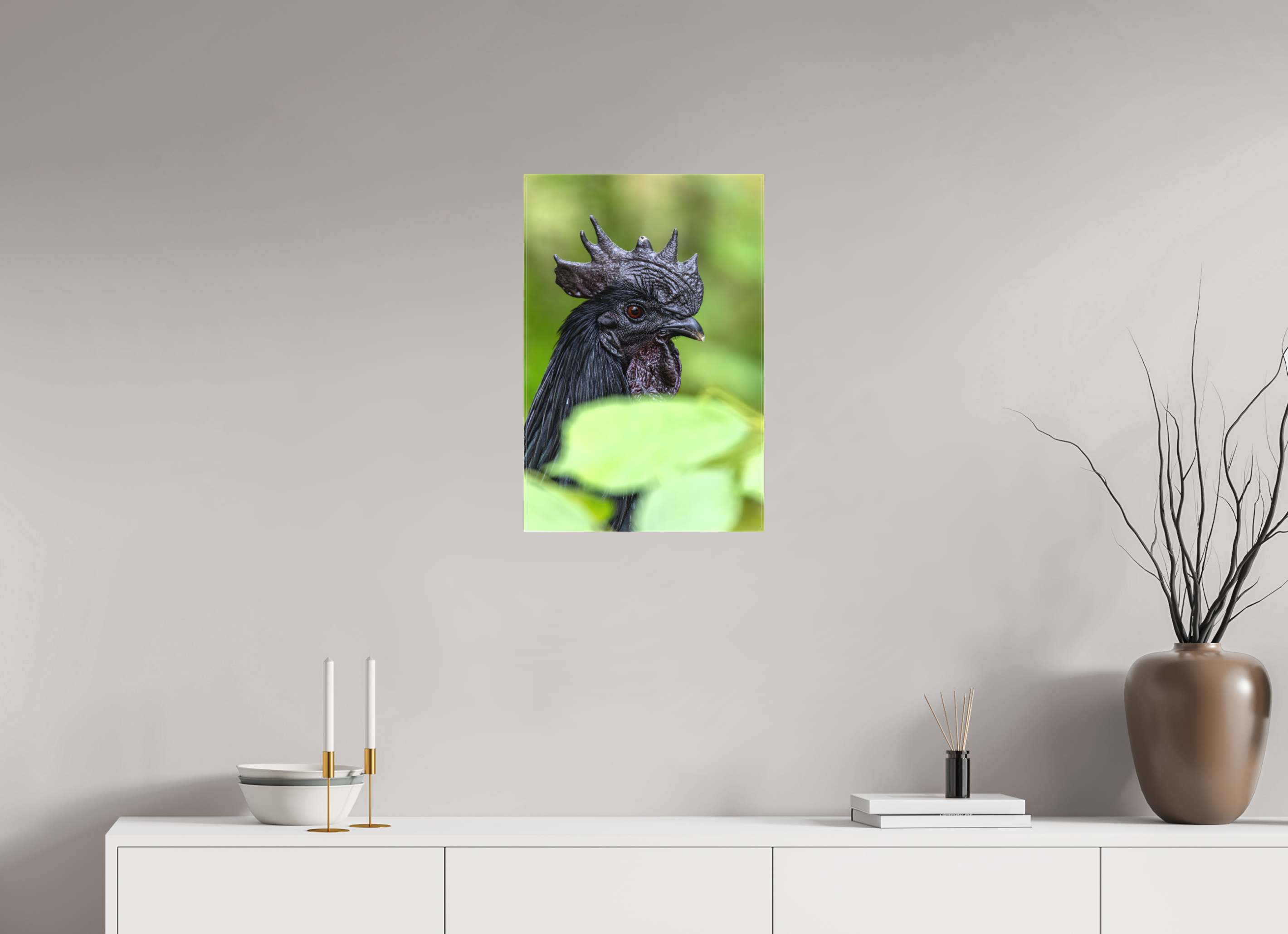 40 x 60 cm, Leinwand Black Majesty