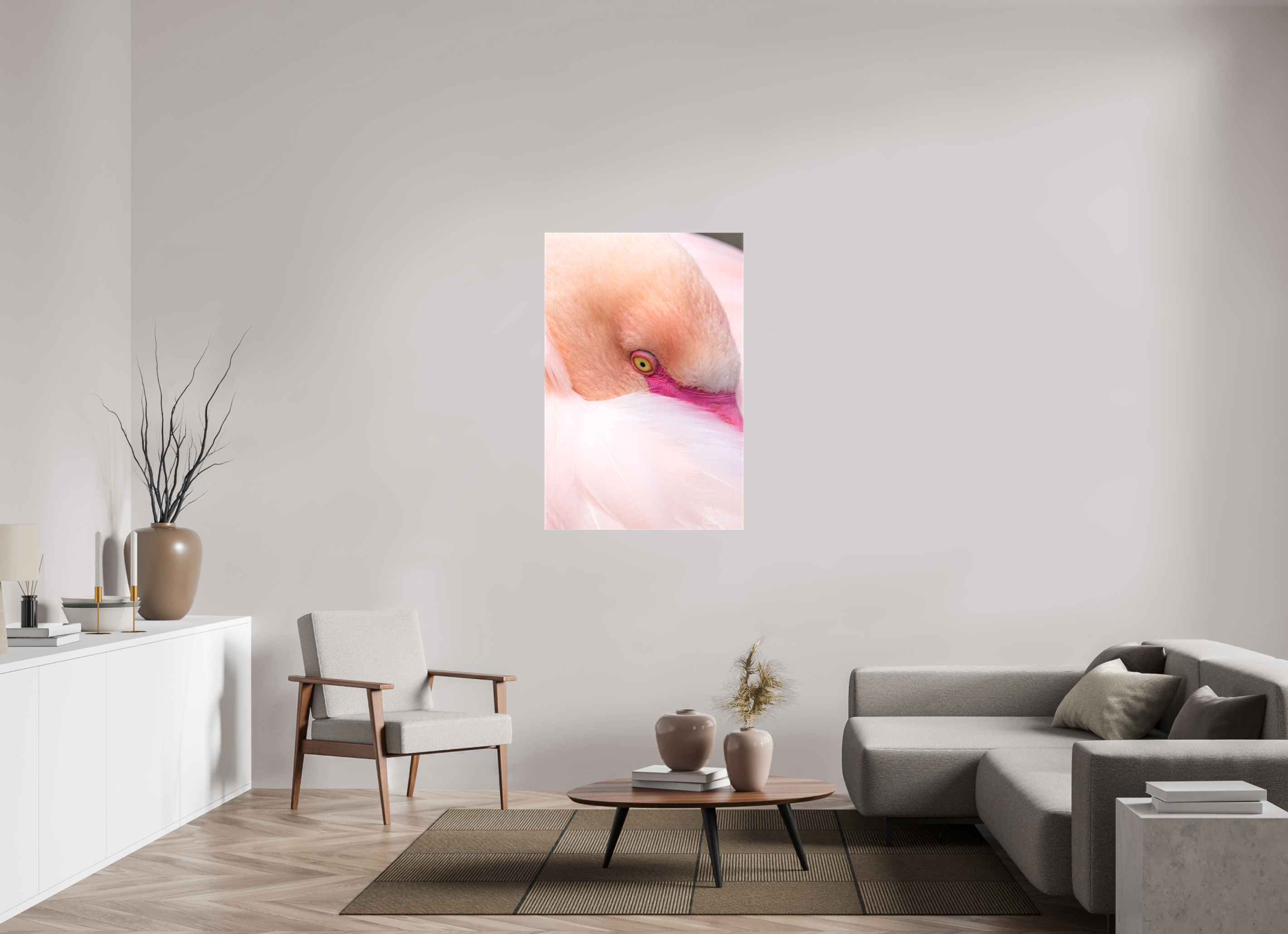 80 x 120 cm, Leinwand Gentle Watcher