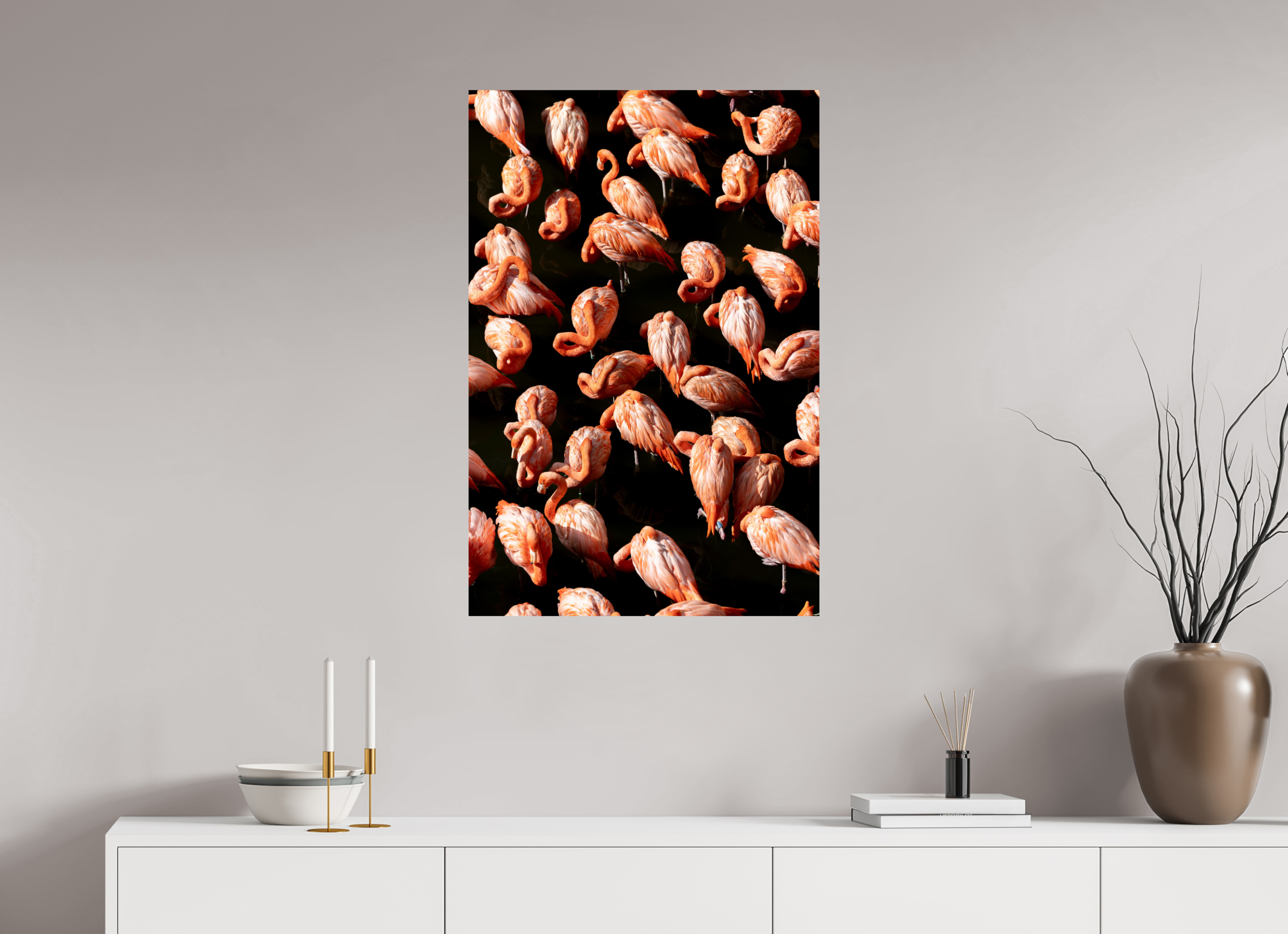 60 x 90 cm, Fine Art Print auf Alu-Dibond The Pink Collective