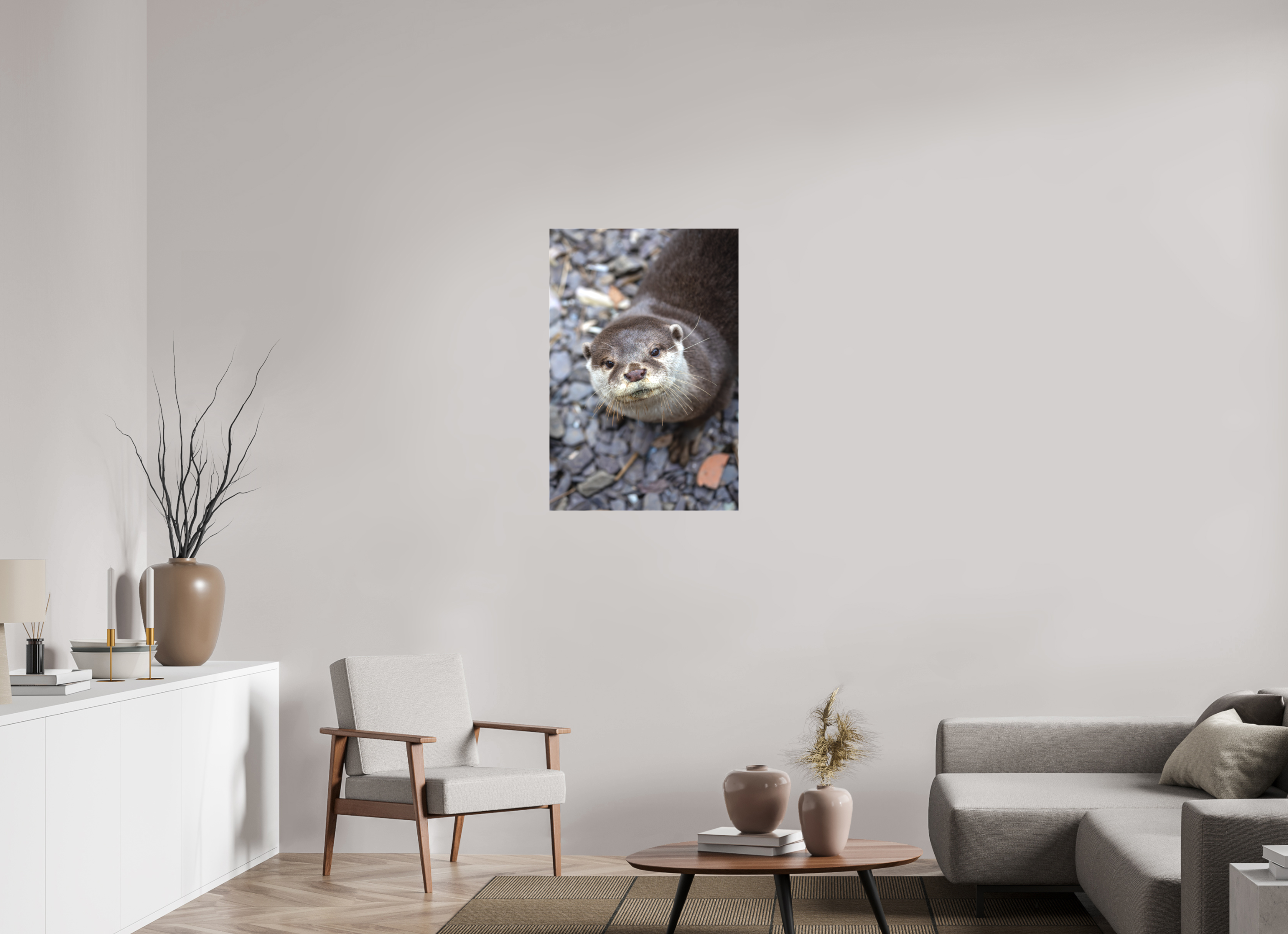 60 x 90 cm, Leinwand Hello There