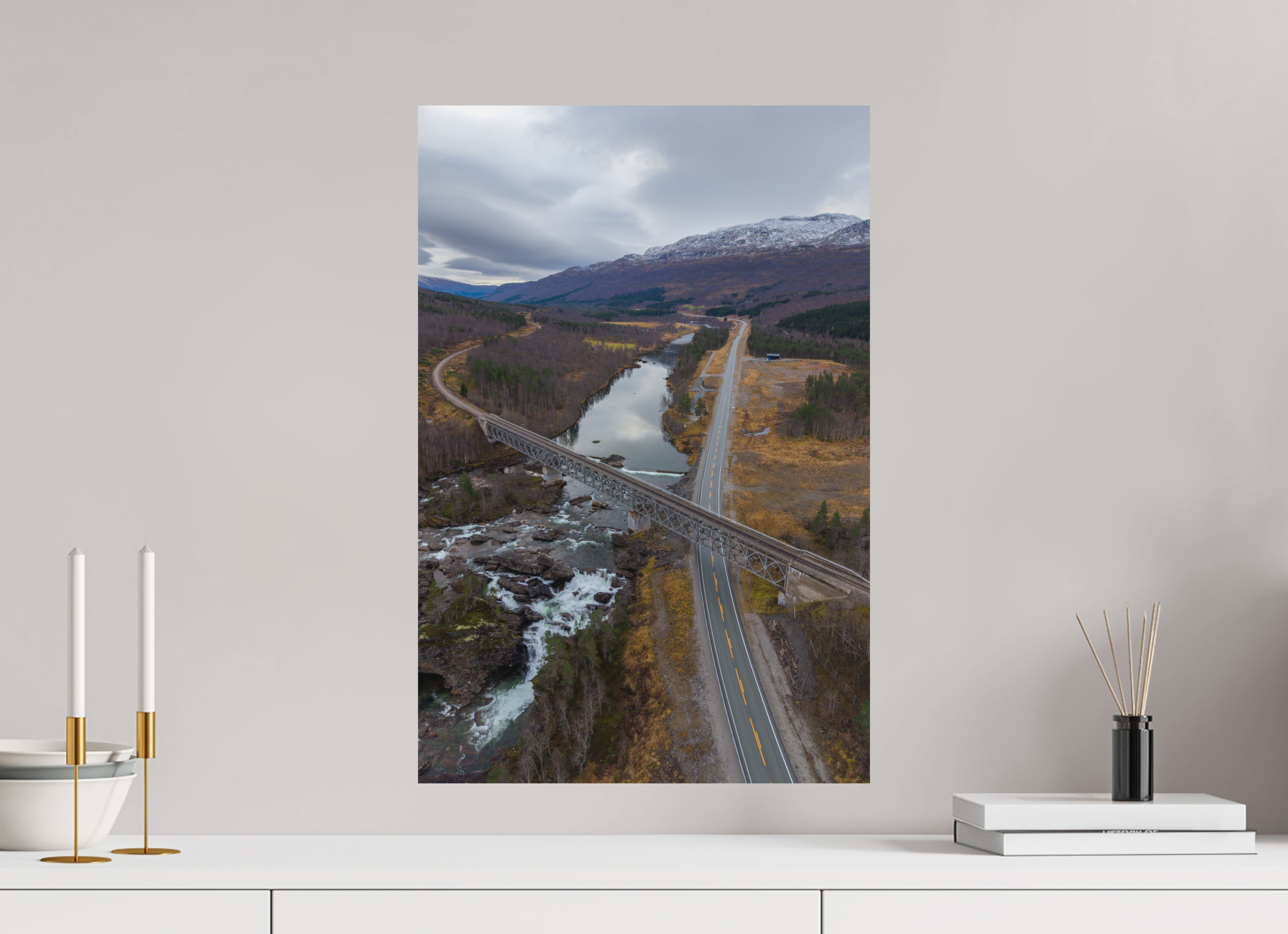 40 x 60 cm, Fine-Art Matt Crossing Lines