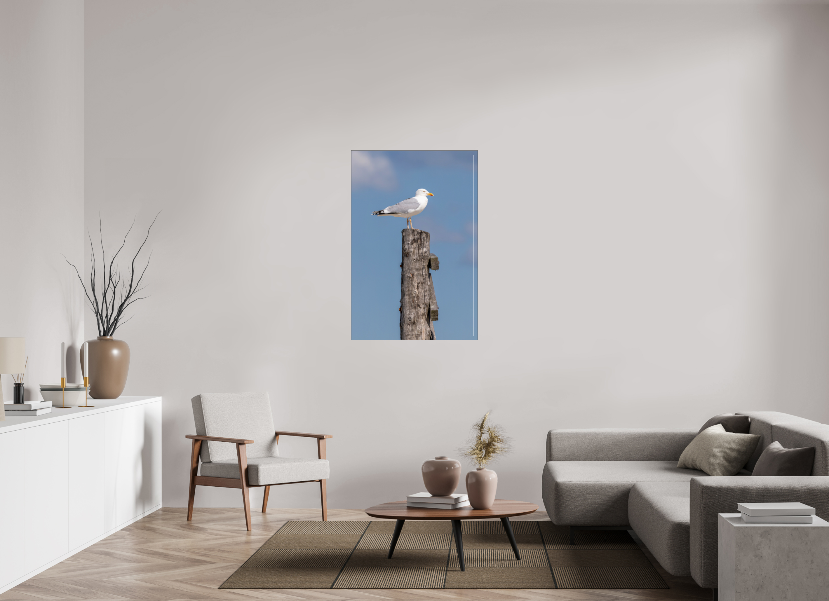 80 x 120 cm, Foto-Abzug hinter Acrylglas glänzend Ocean Guardian