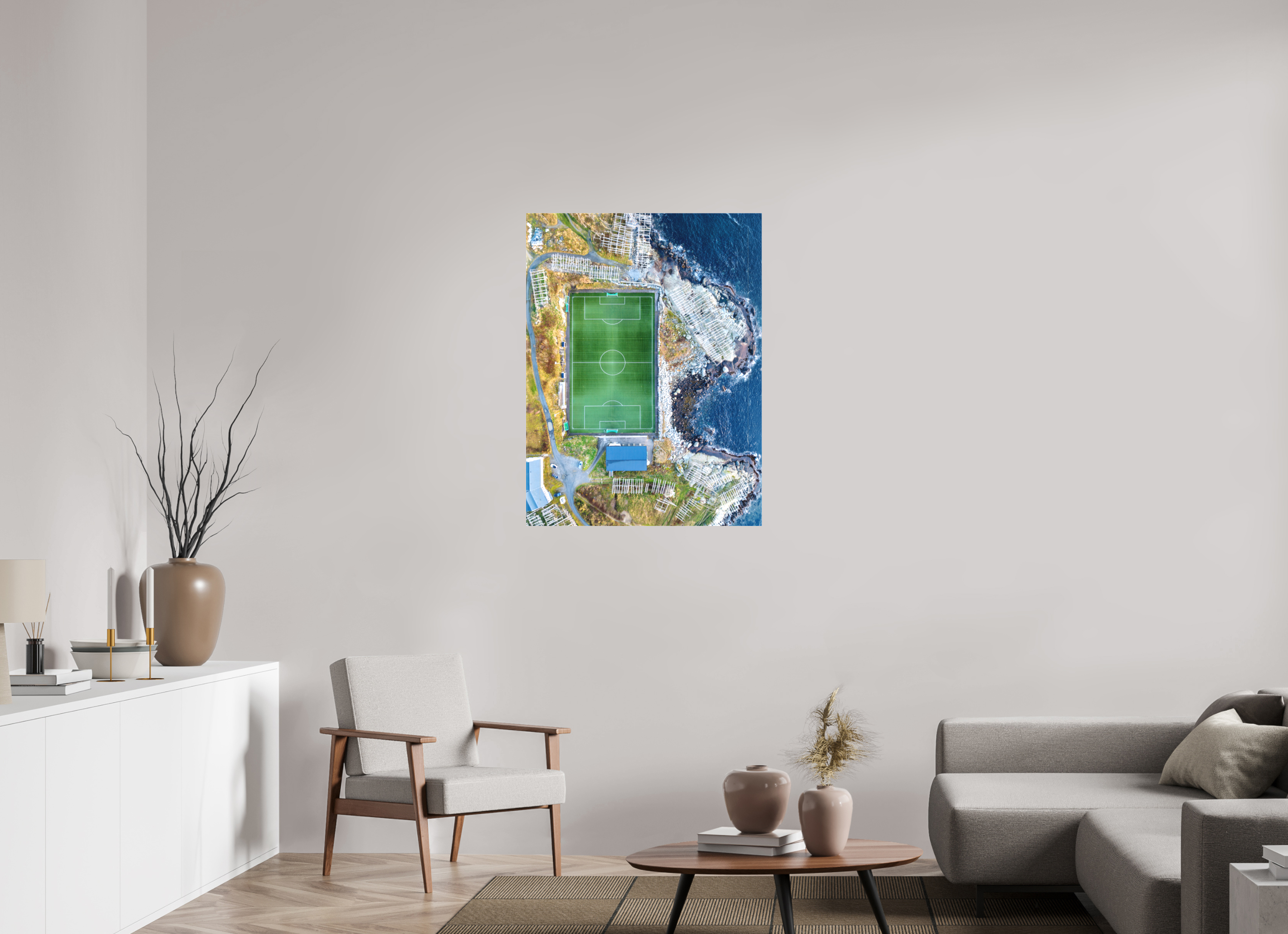 75 x 100 cm, Leinwand Play by the Sea