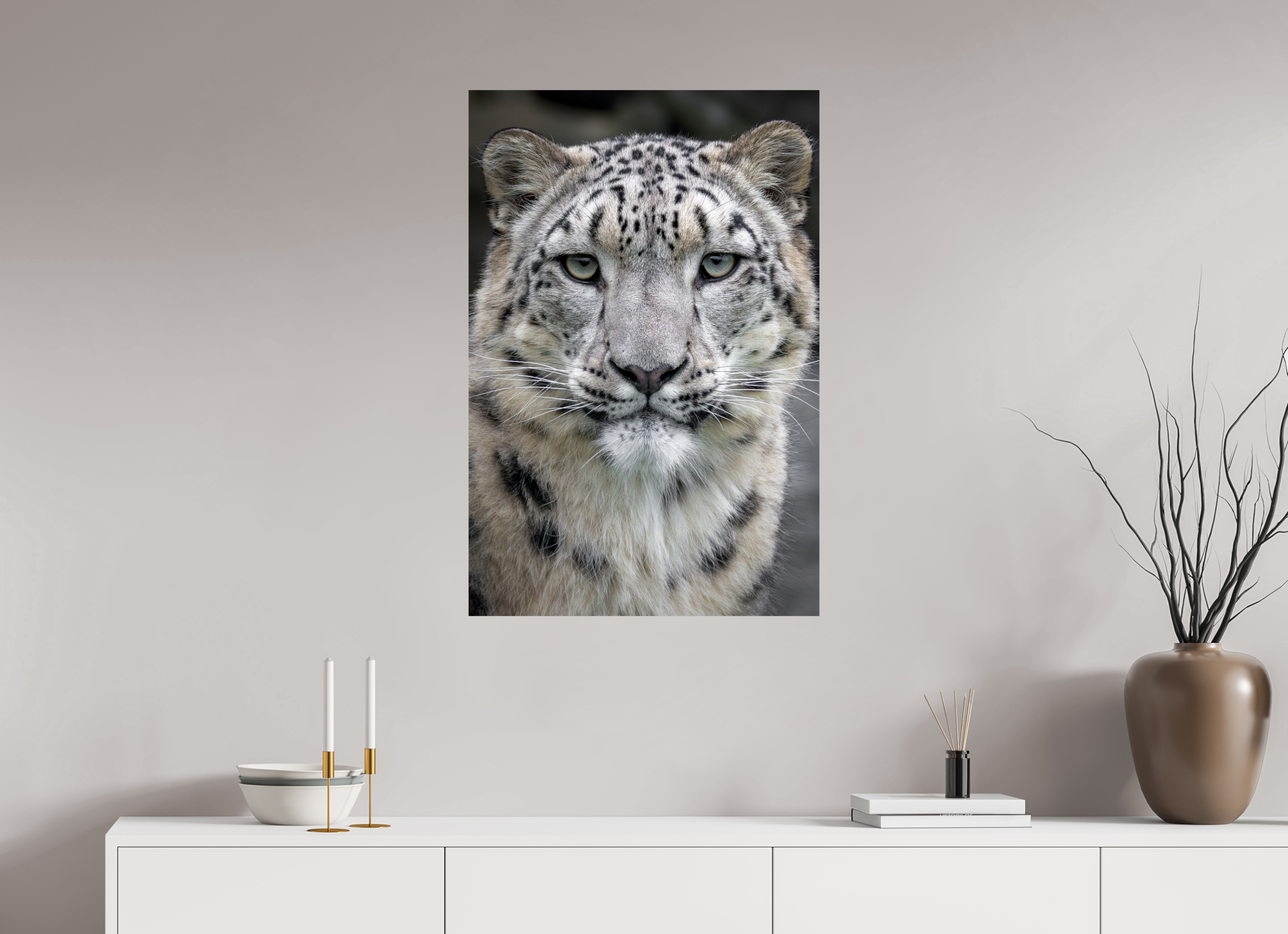 60 x 90 cm, Fine Art Print auf Alu-Dibond Gentle Curiosity