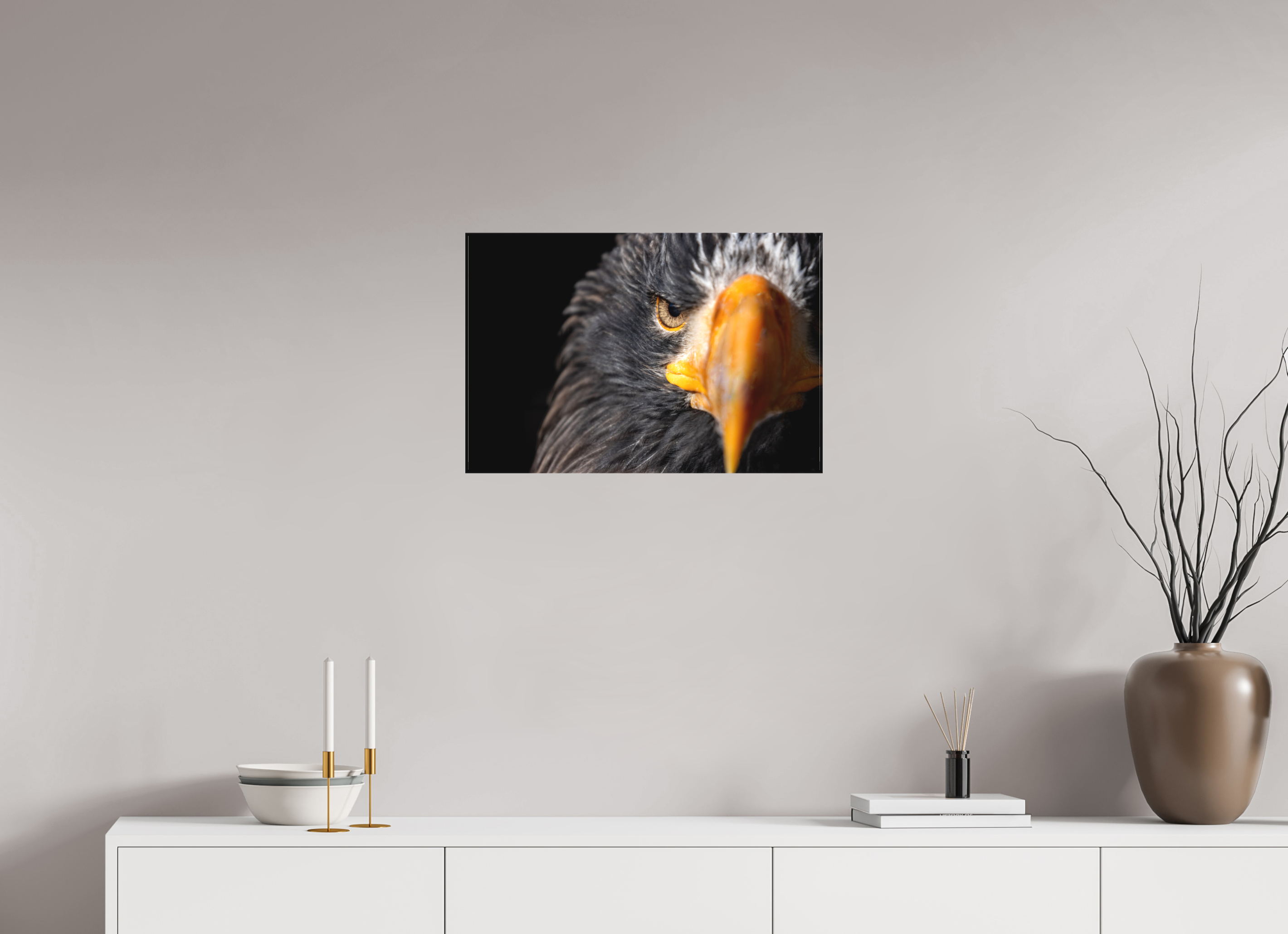 60 x 40 cm, Leinwand Piercing Gaze