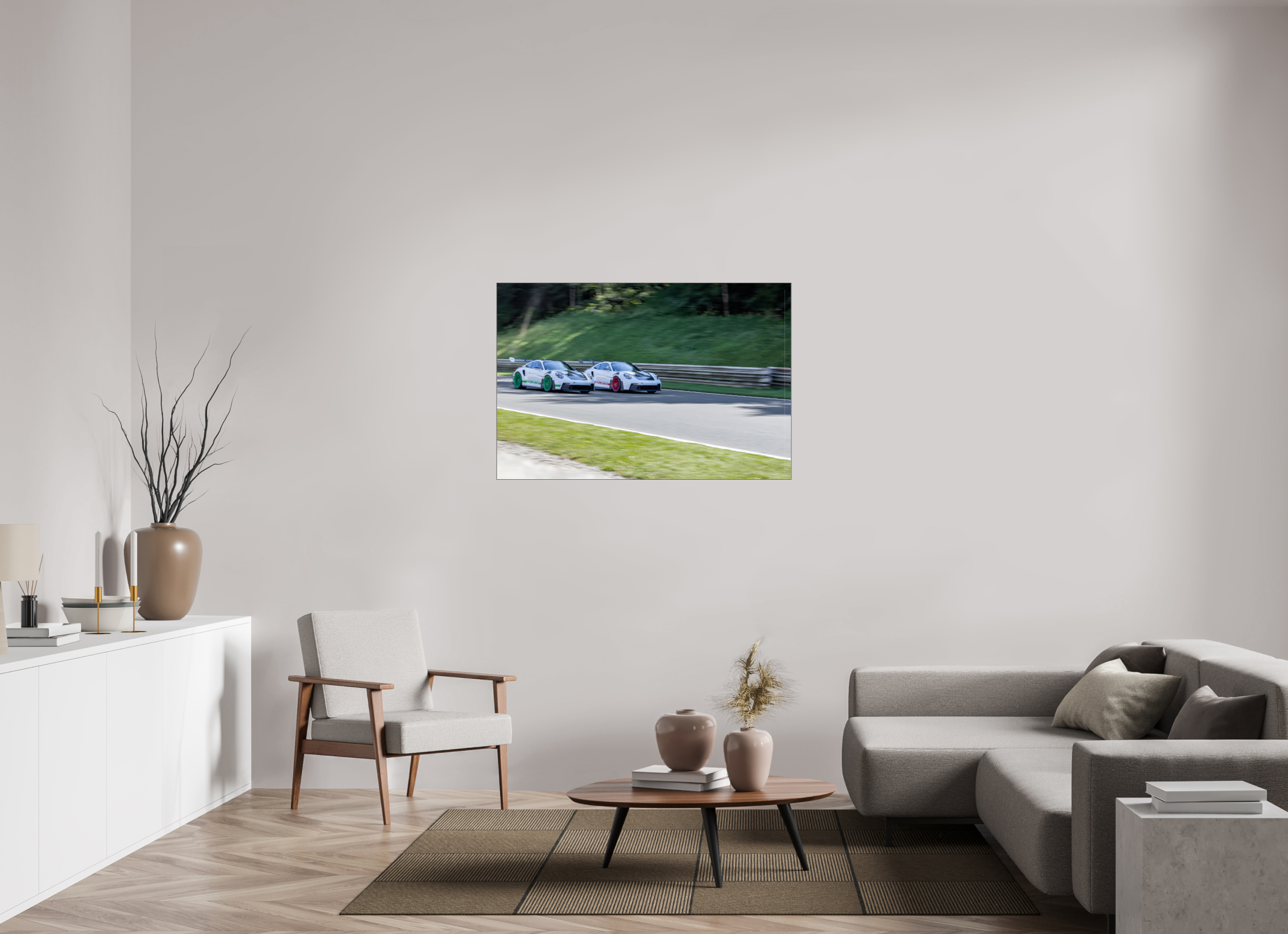120 x 80 cm, Foto-Abzug hinter Acrylglas glänzend Side by Side