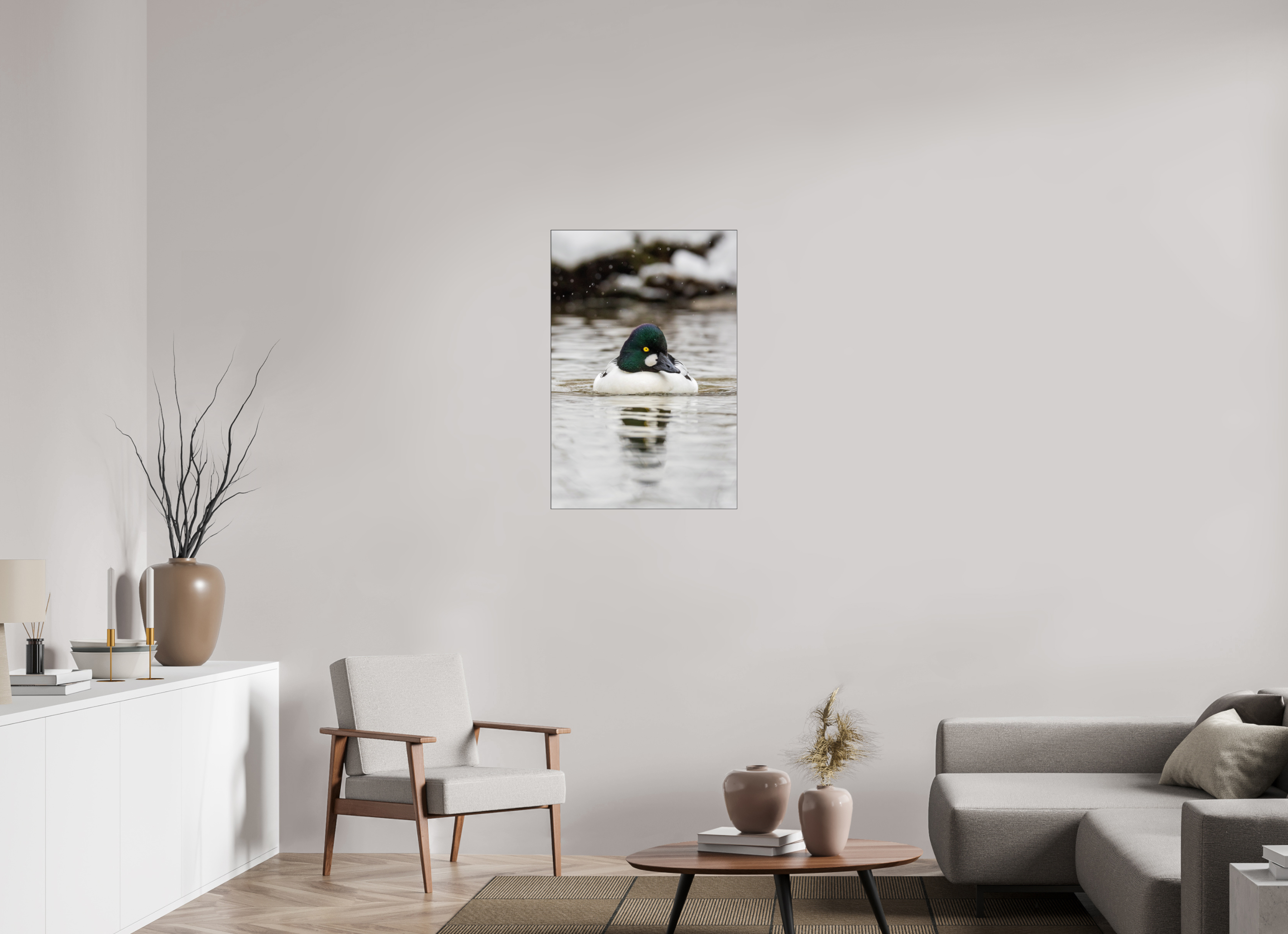 60 x 90 cm, Foto-Abzug hinter Acrylglas glänzend Gentle Glide