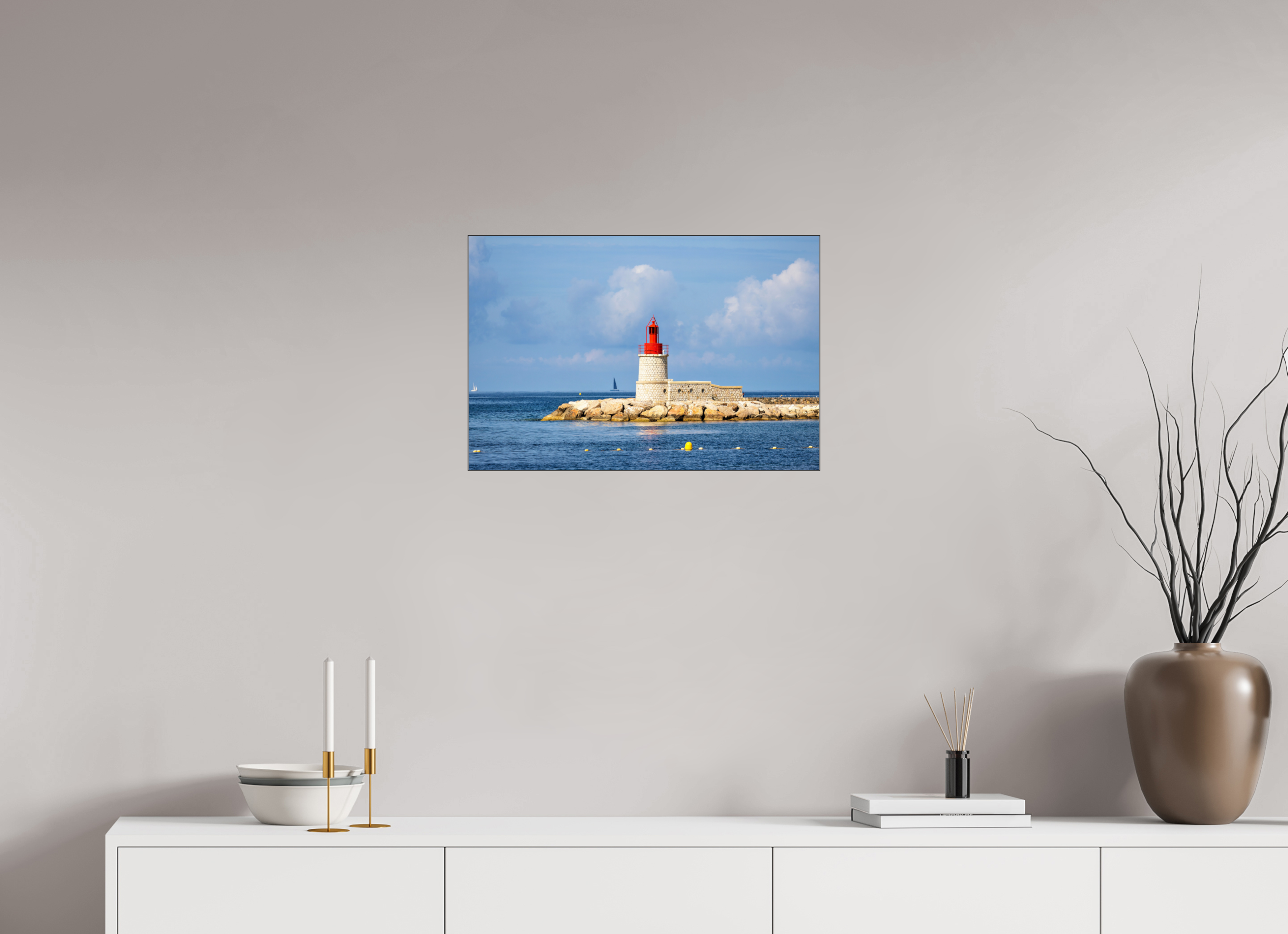 60 x 40 cm, Foto-Abzug hinter Acrylglas glänzend Guiding Light