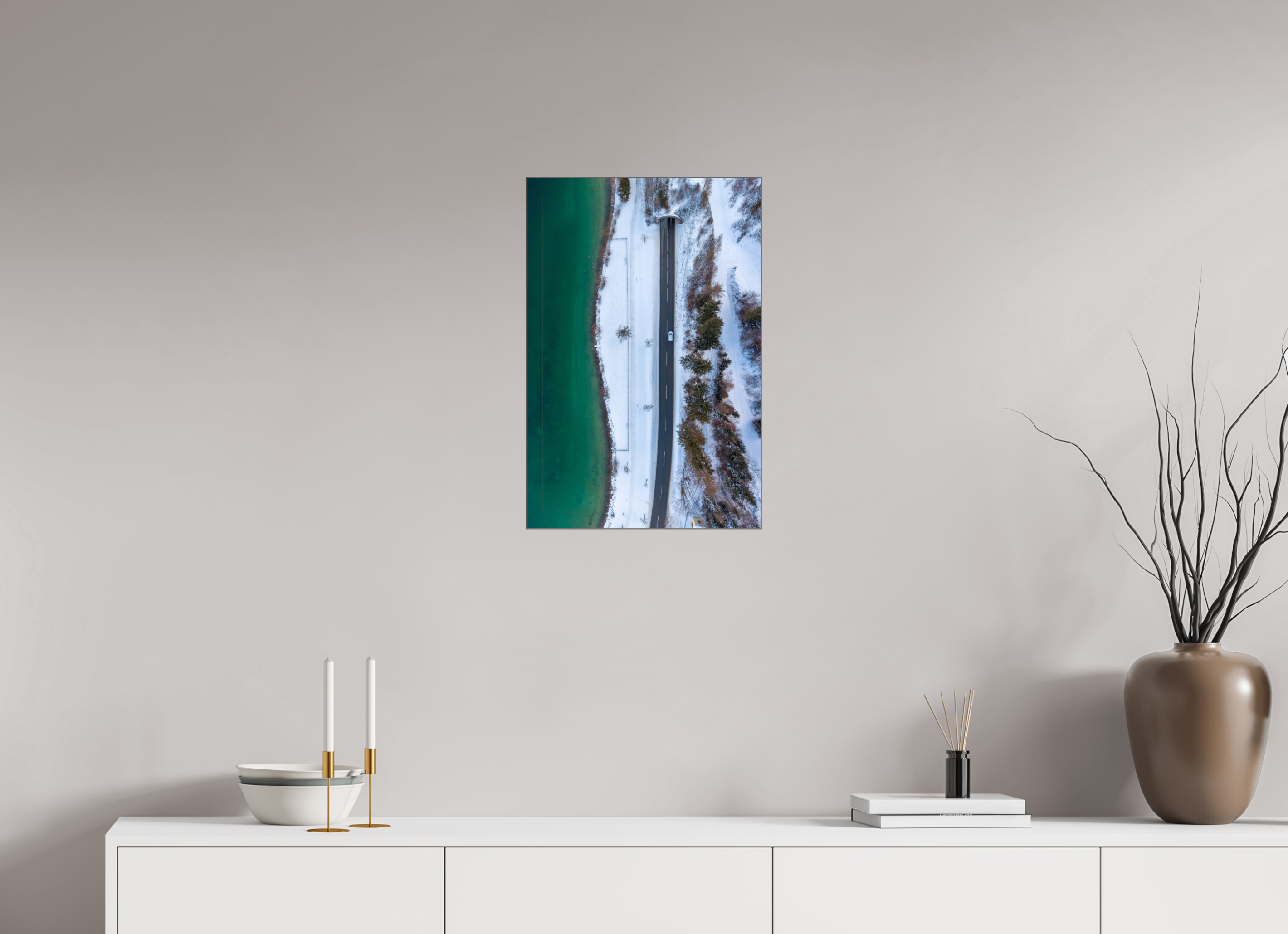 40 x 60 cm, Foto-Abzug hinter Acrylglas glänzend Into the Quiet