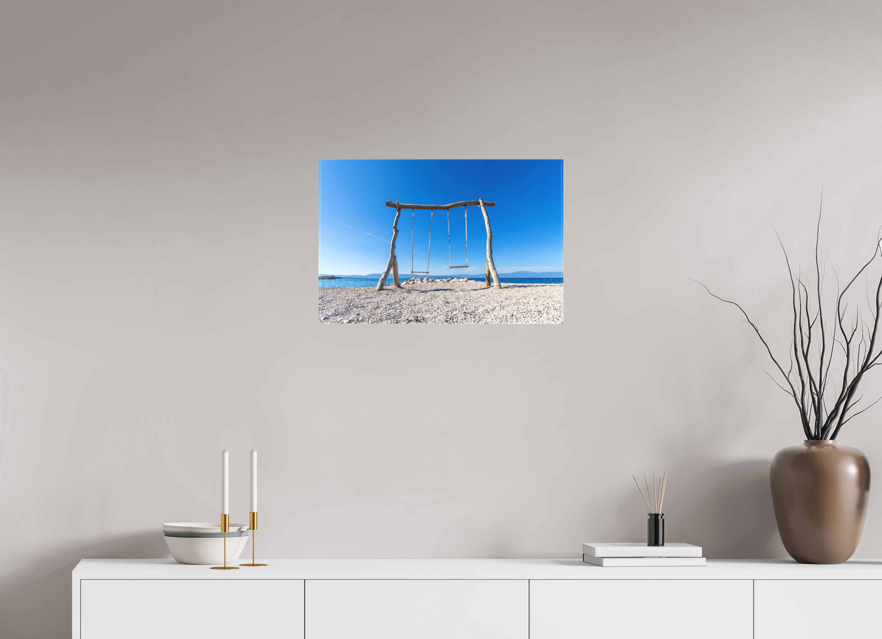 60 x 40 cm, Leinwand Between Sky and Sea