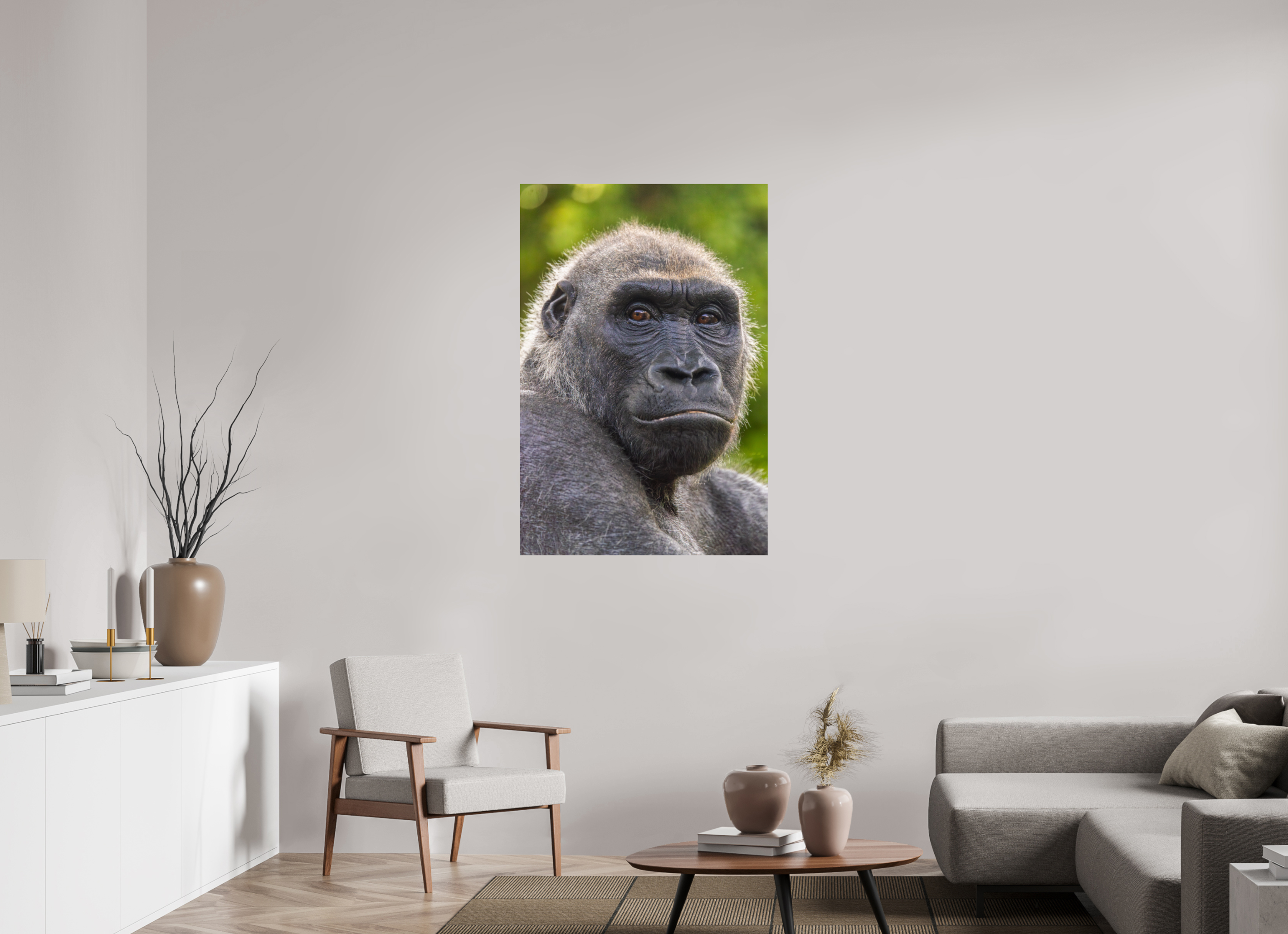 80 x 120 cm, Fine Art Print auf Alu-Dibond Mirror of Humanity