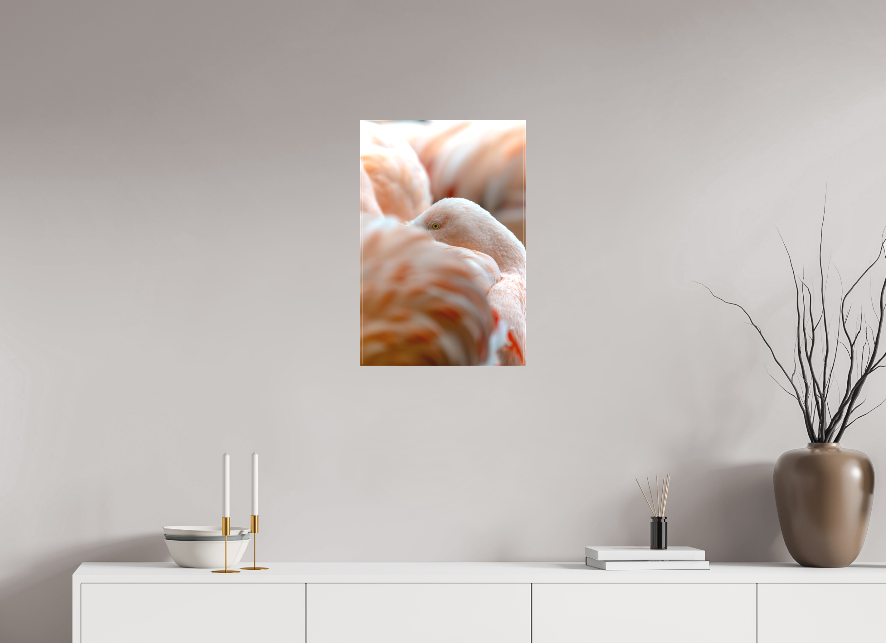 40 x 60 cm, Leinwand Among the Flock