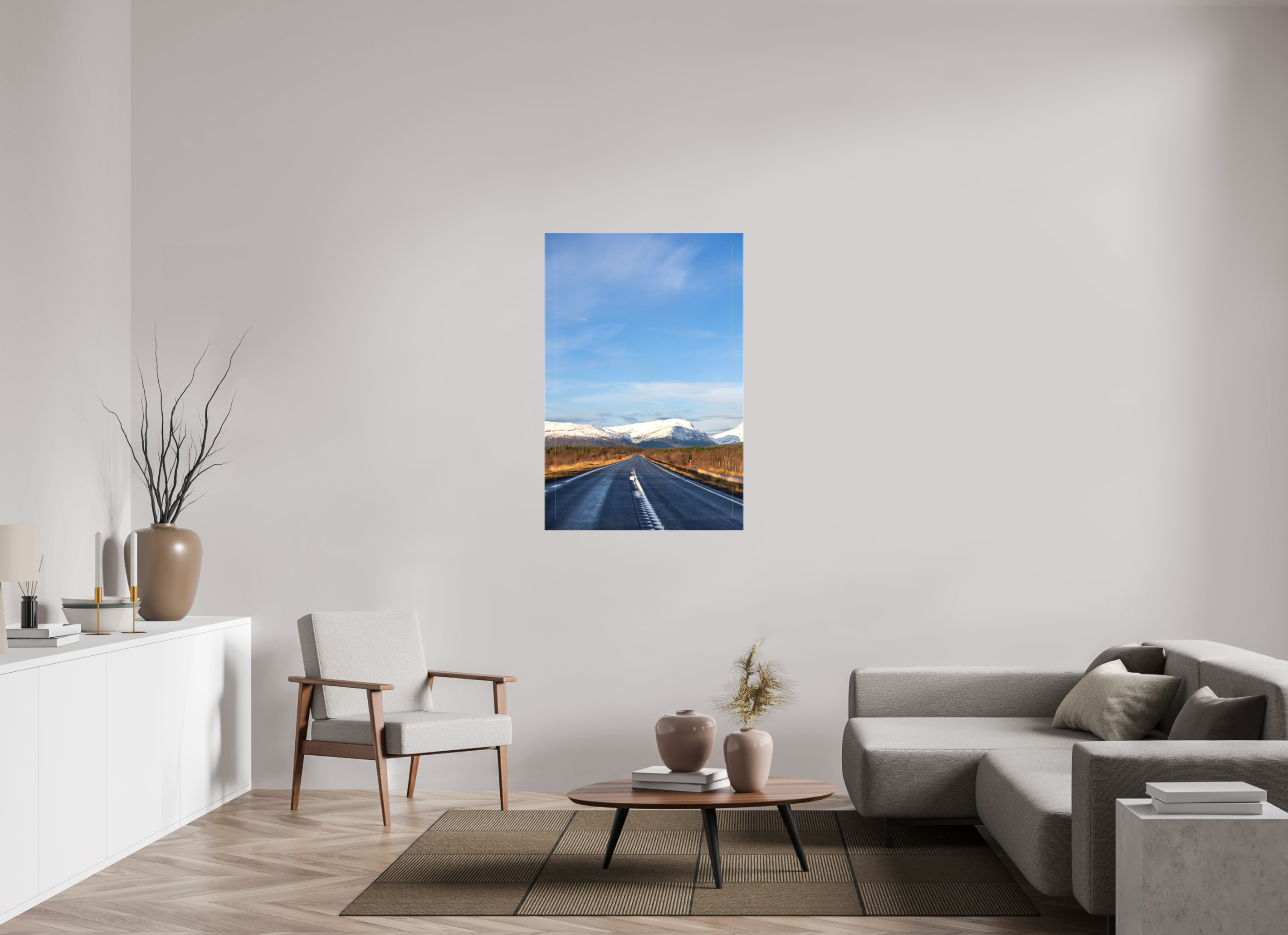 80 x 120 cm, Leinwand Path to the Peaks