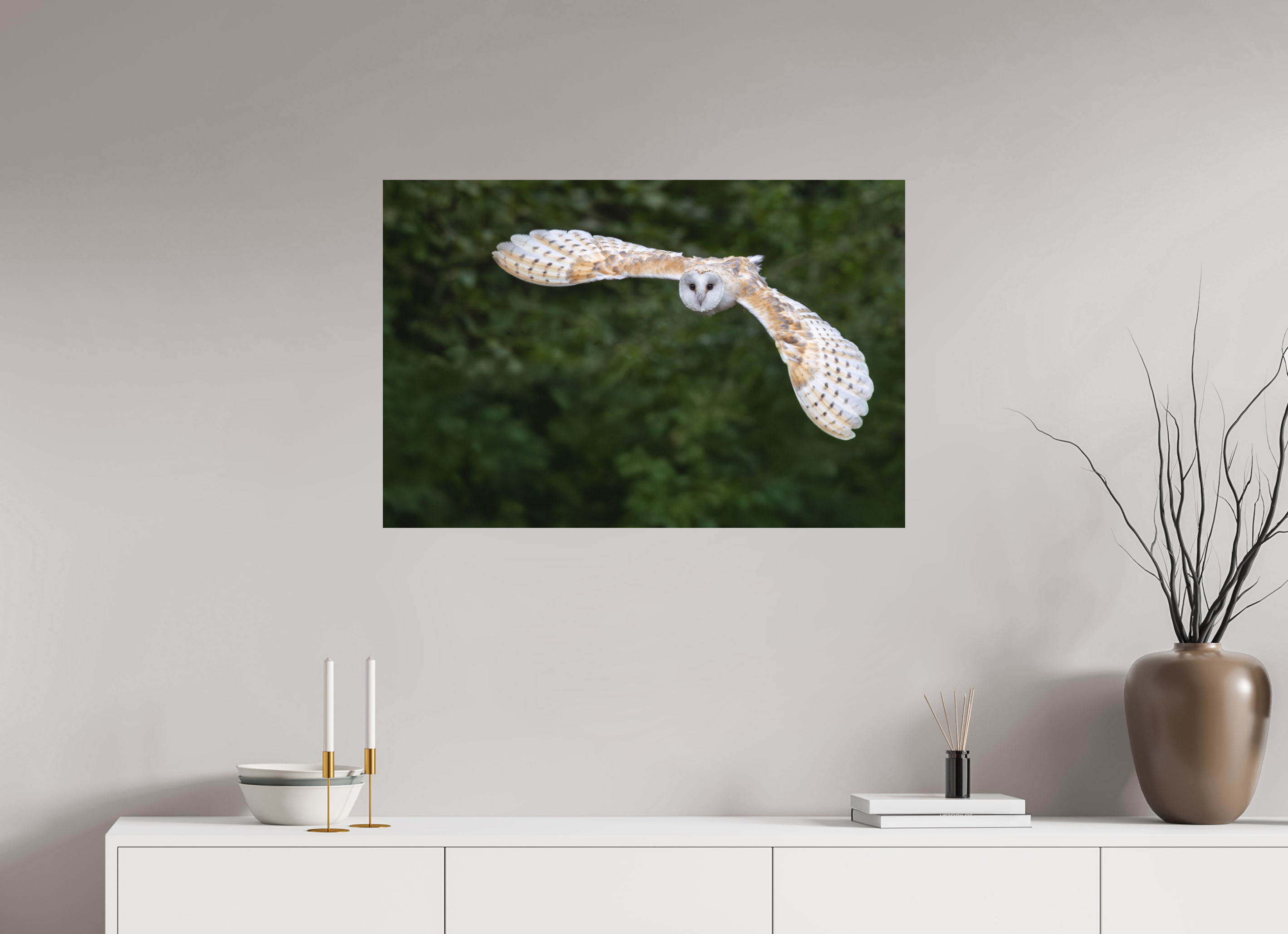 90 x 60 cm, Fine-Art Print Matt Silent Flight