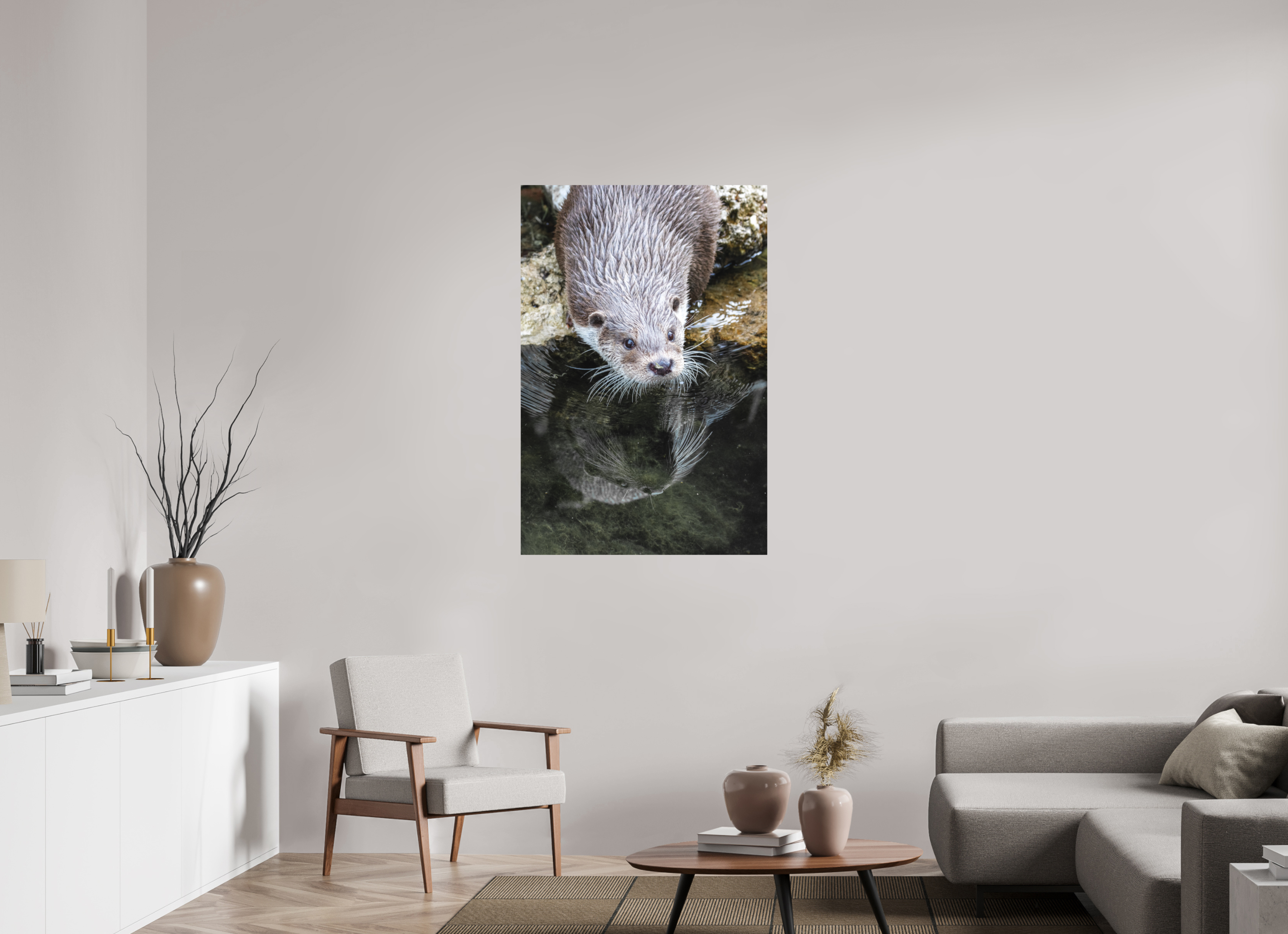 80 x 120 cm, Fine-Art Matt Otter Serenity