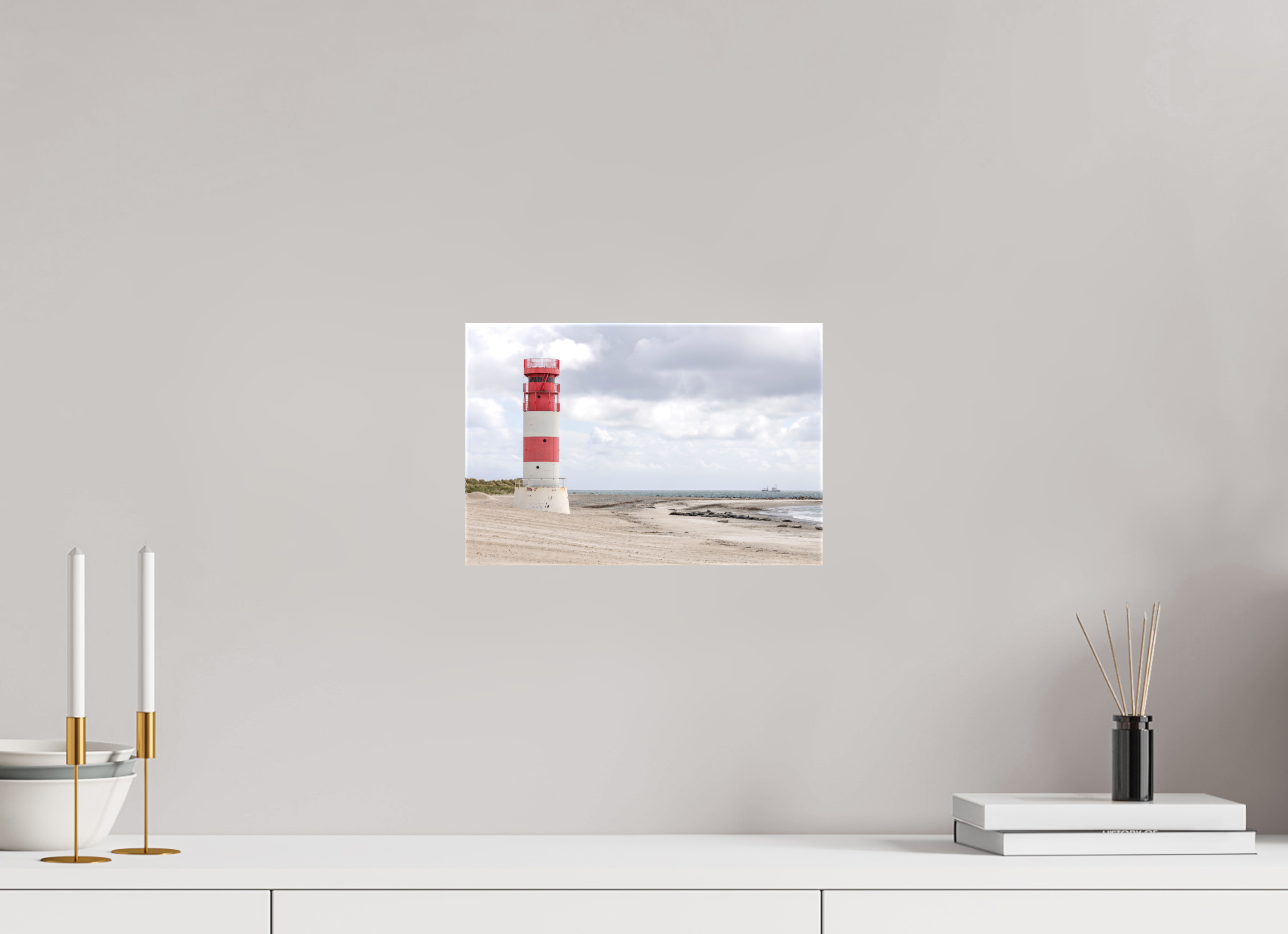 30 x 20 cm, Leinwand Coastal Sanctuary