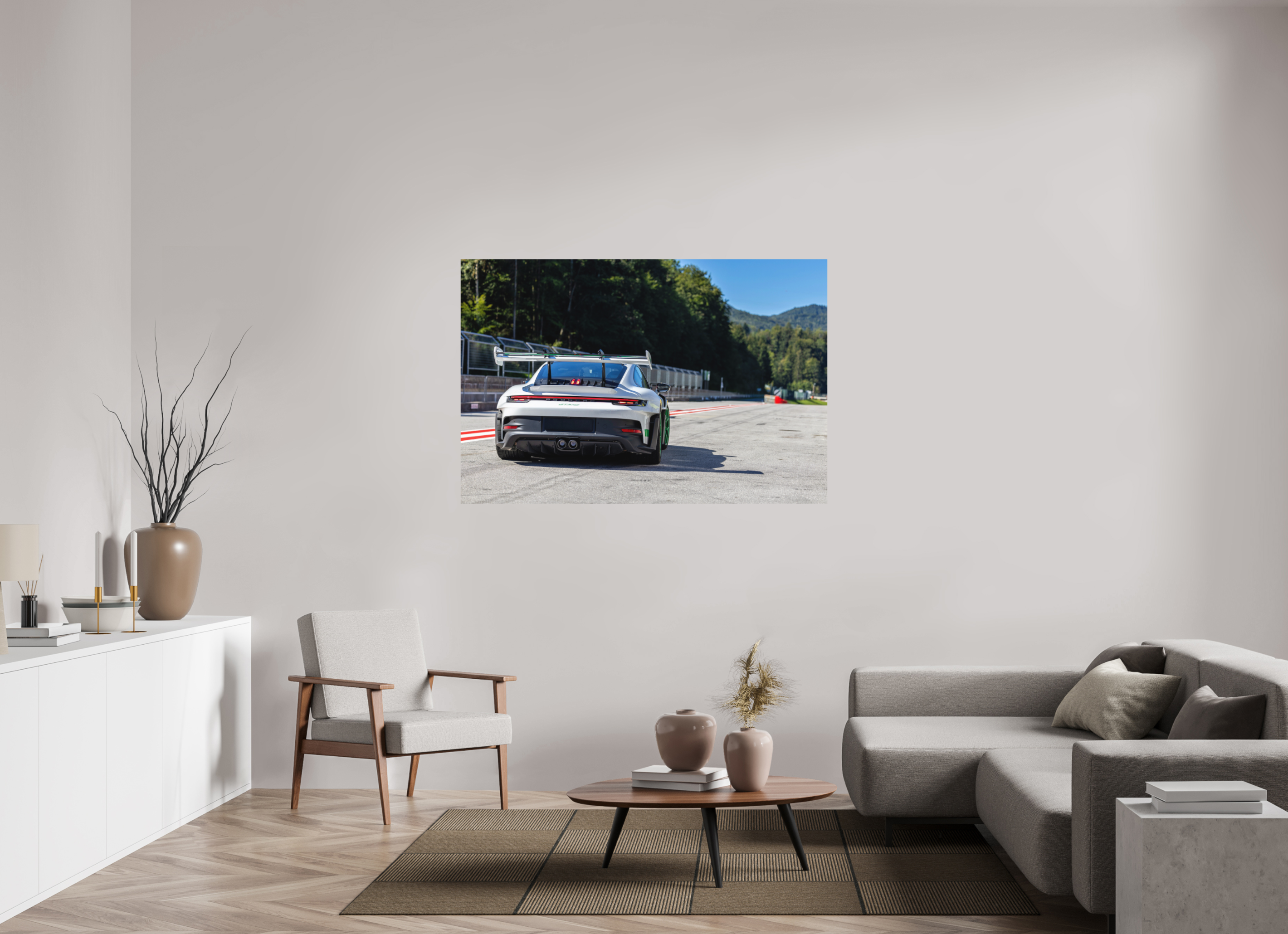 150 x 100 cm, Fine-Art Print Matt Track Weapon