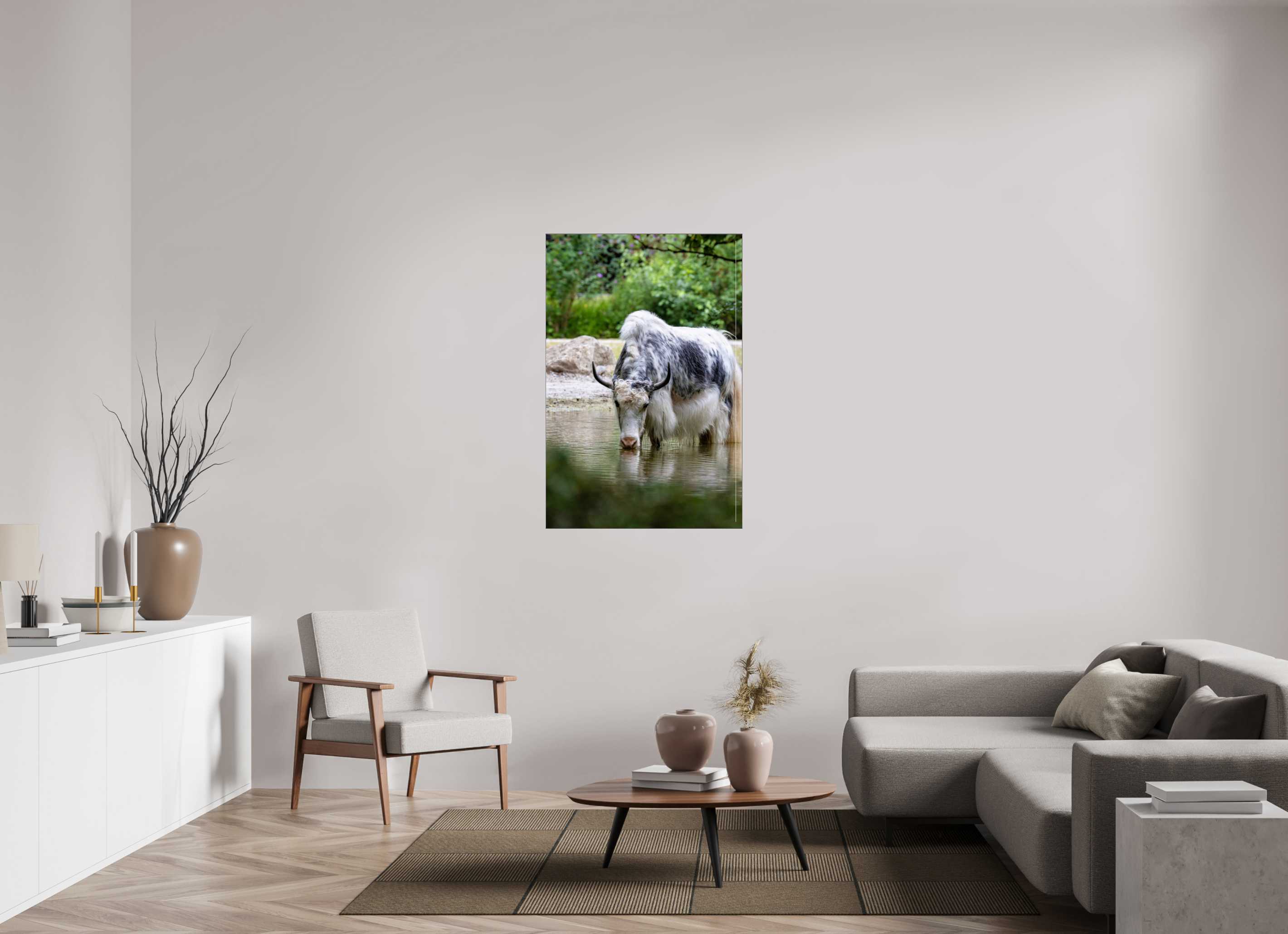 80 x 120 cm, Foto-Abzug hinter Acrylglas glänzend Quiet Thirst