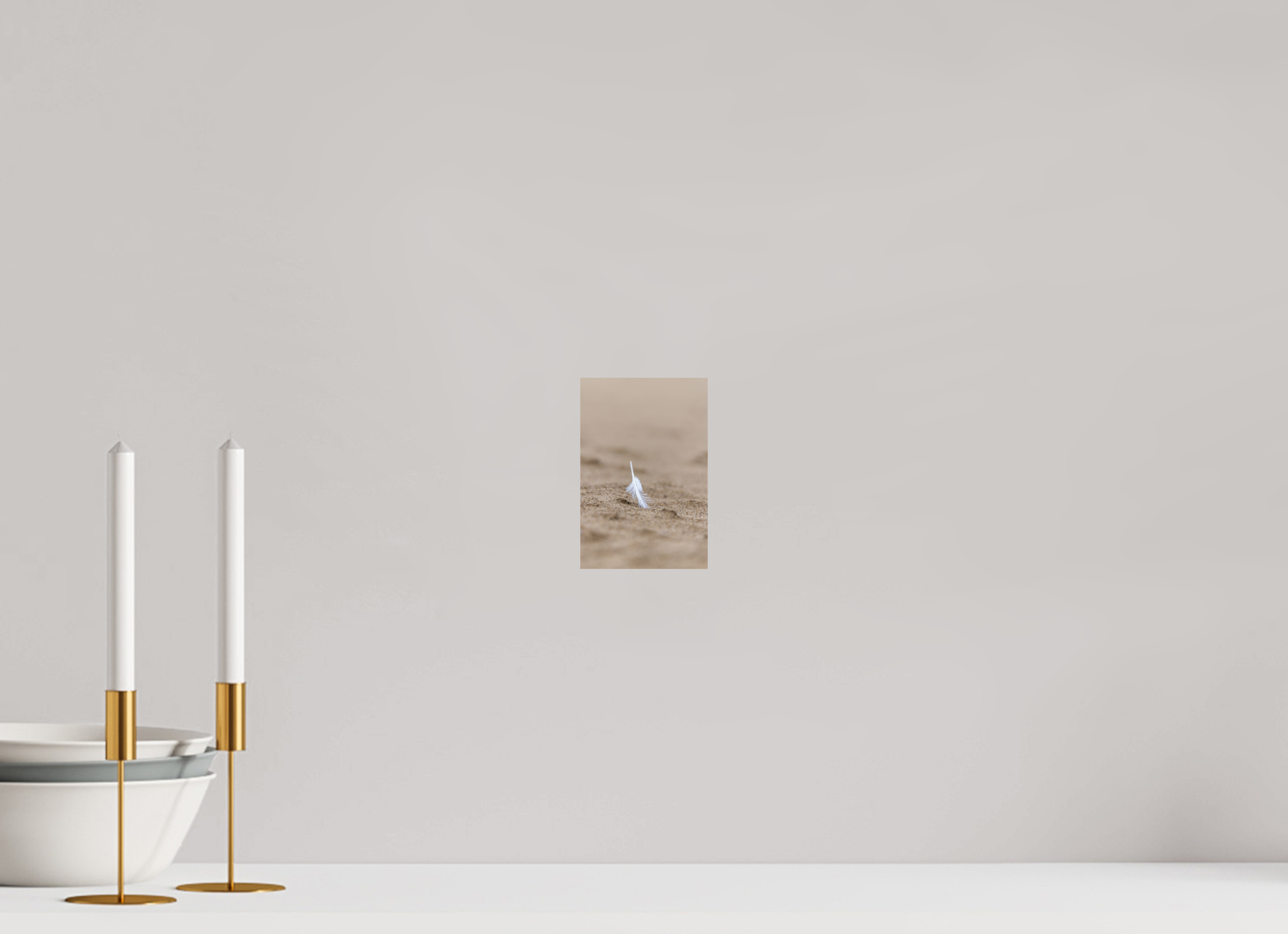 10 x 15 cm, Fine Art Print auf Alu-Dibond Whisper in the Sand