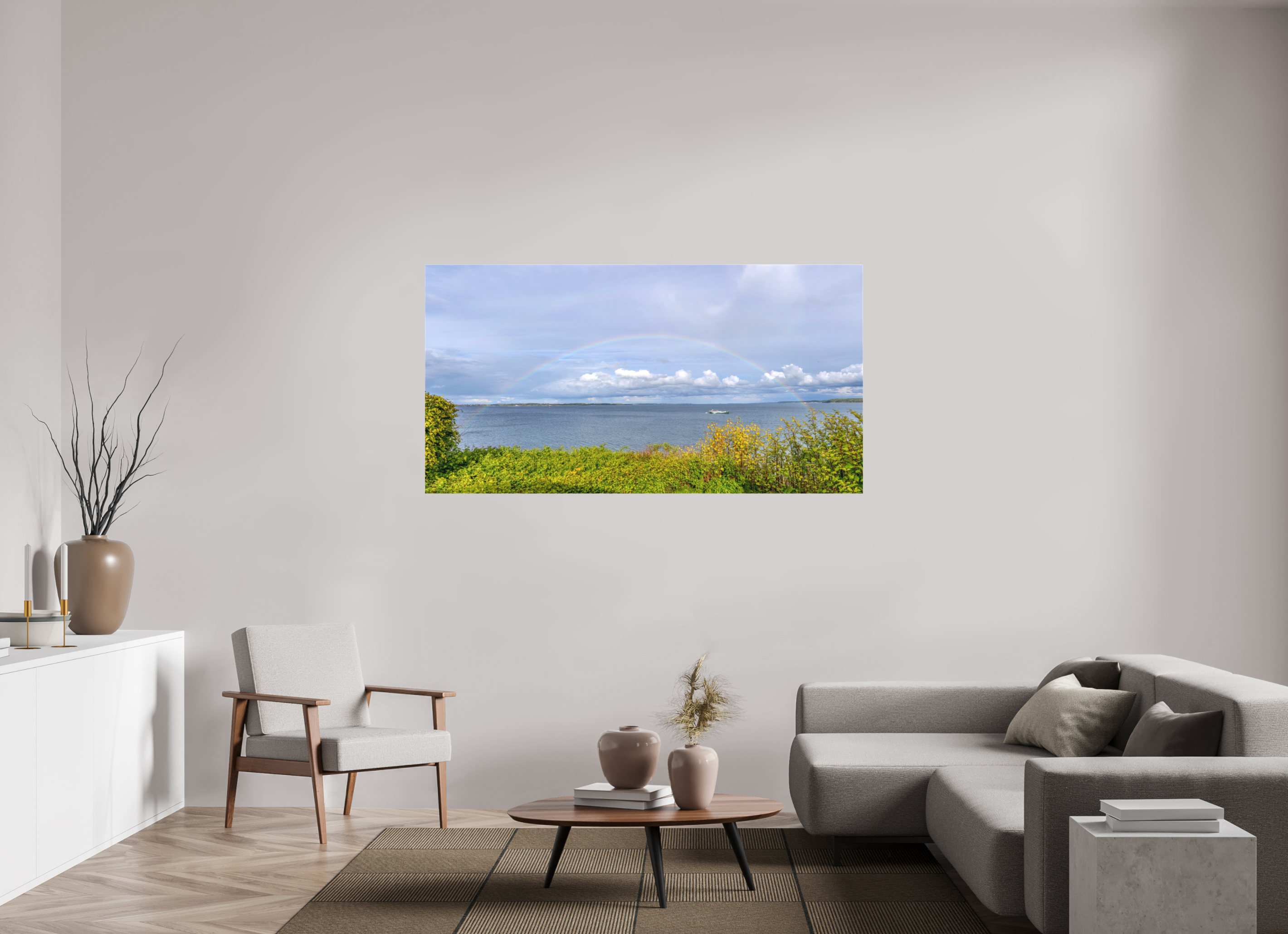 173 x 90 cm, Leinwand Painted Horizon