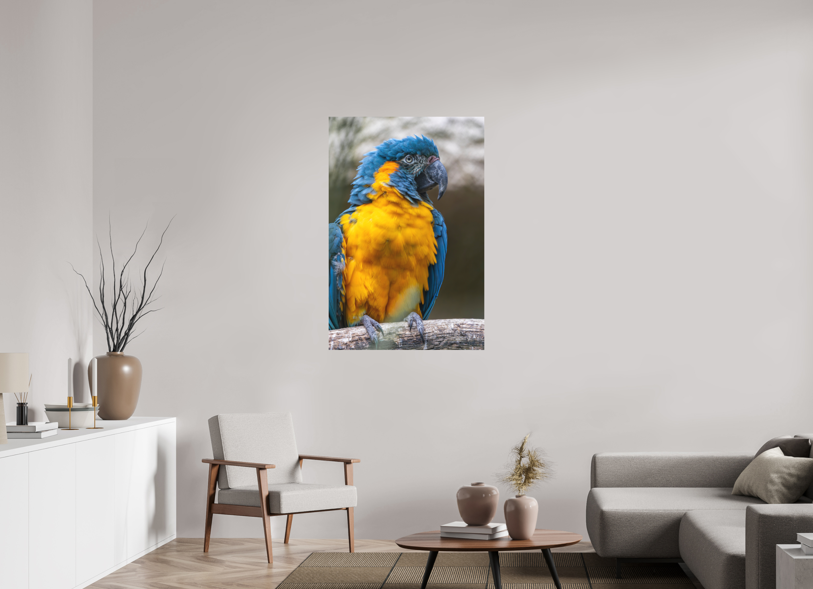 80 x 120 cm, Fine-Art Print Matt Azure Majesty