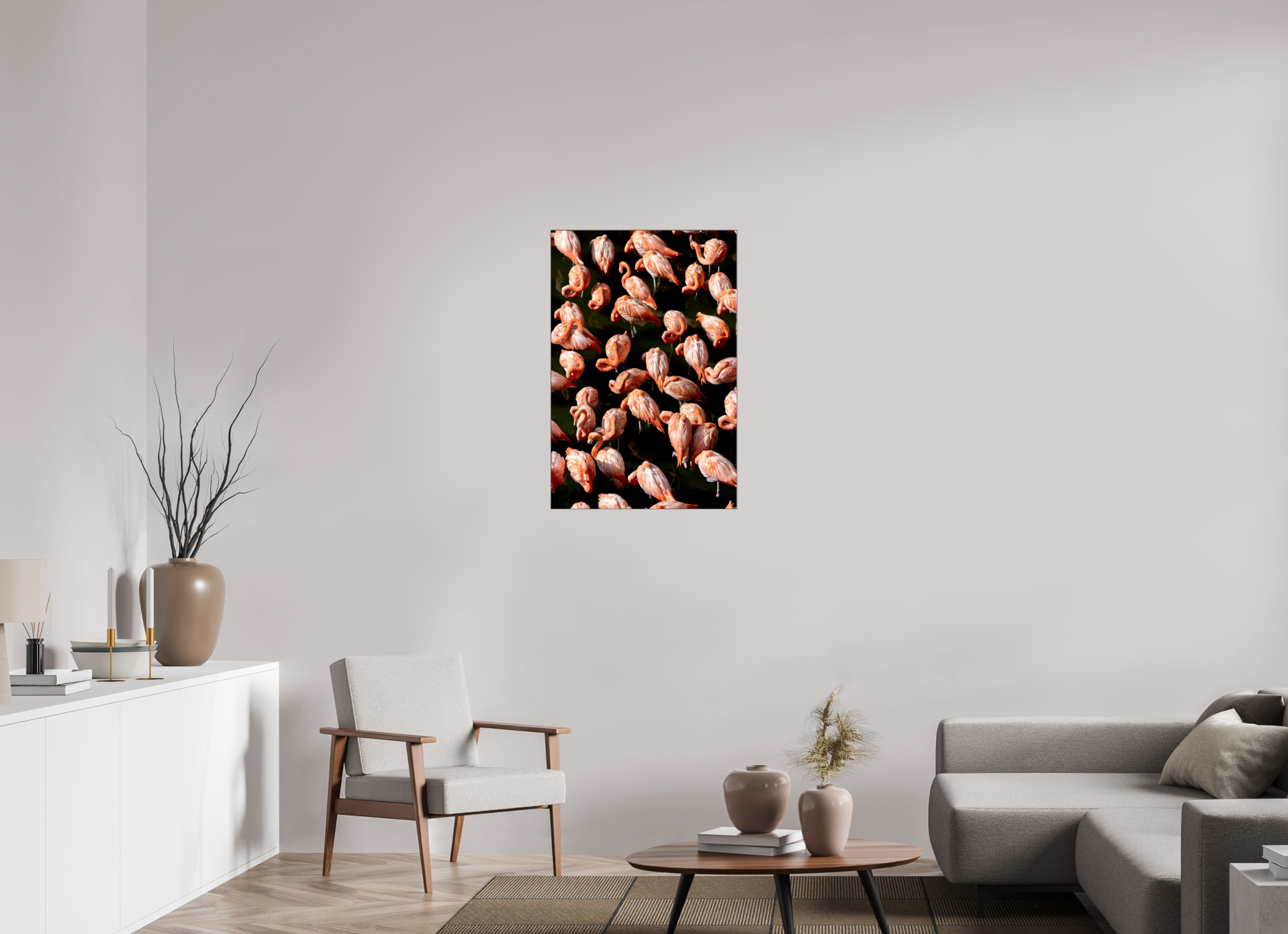 60 x 90 cm, Foto-Abzug hinter Acrylglas glänzend The Pink Collective