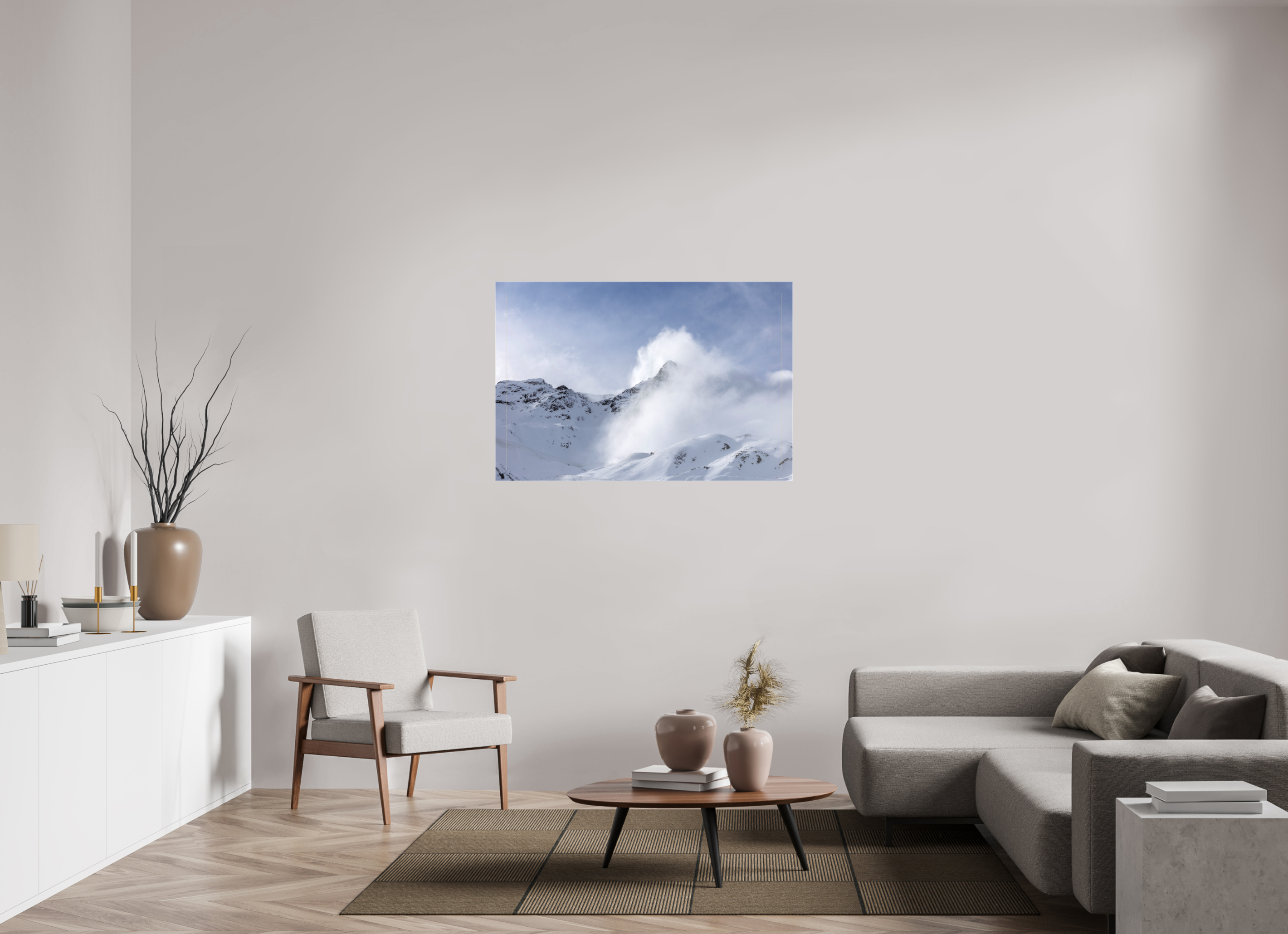 120 x 80 cm, Leinwand Summit Drift