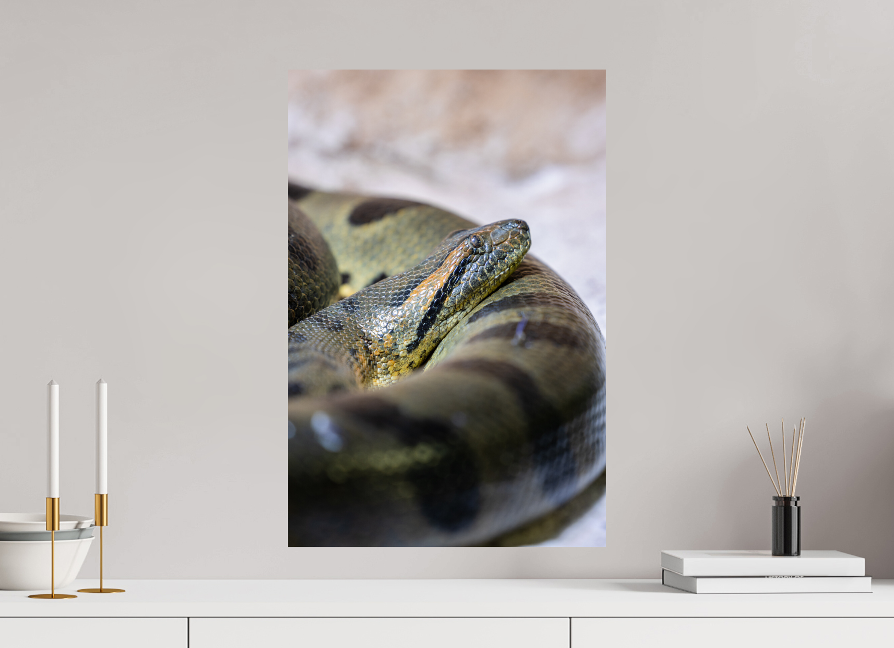 40 x 60 cm, Fine Art Print auf Alu-Dibond Primal Strength